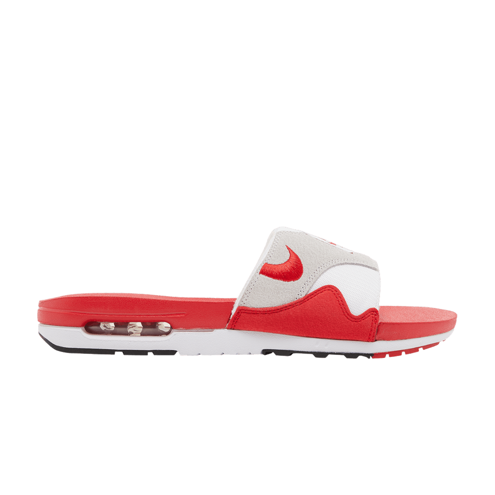 Buy Air Max 1 Slide 'White Black' - DH0295 102 | GOAT