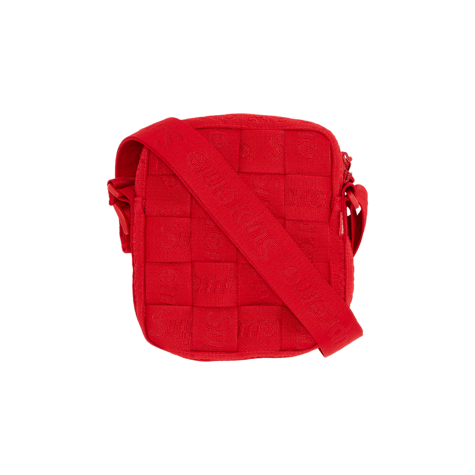 Supreme Woven Shoulder Bag 'Red'