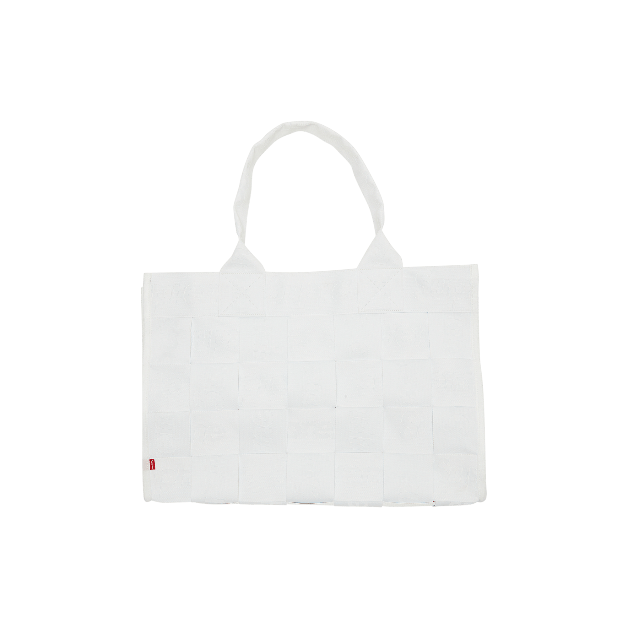 Supreme Woven Large Tote Bag 'White'