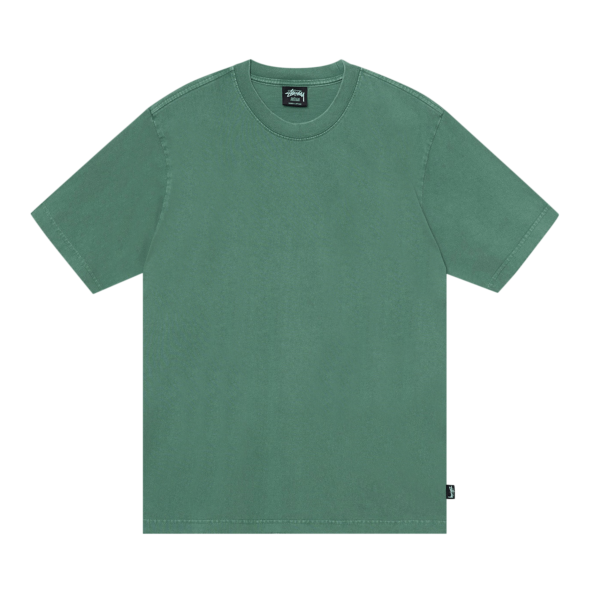 Stussy Heavyweight Pigment Dyed Crew 'Pine'