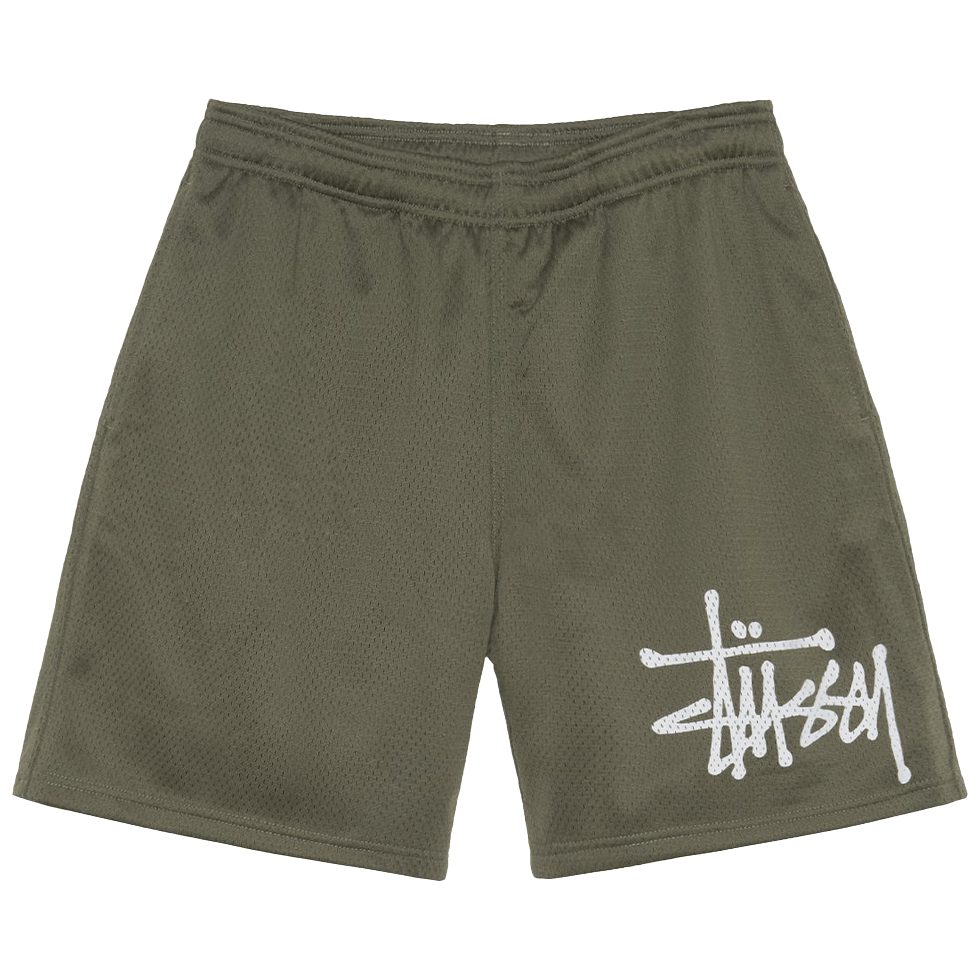 Stussy Big Basic Mesh Short 'Olive'