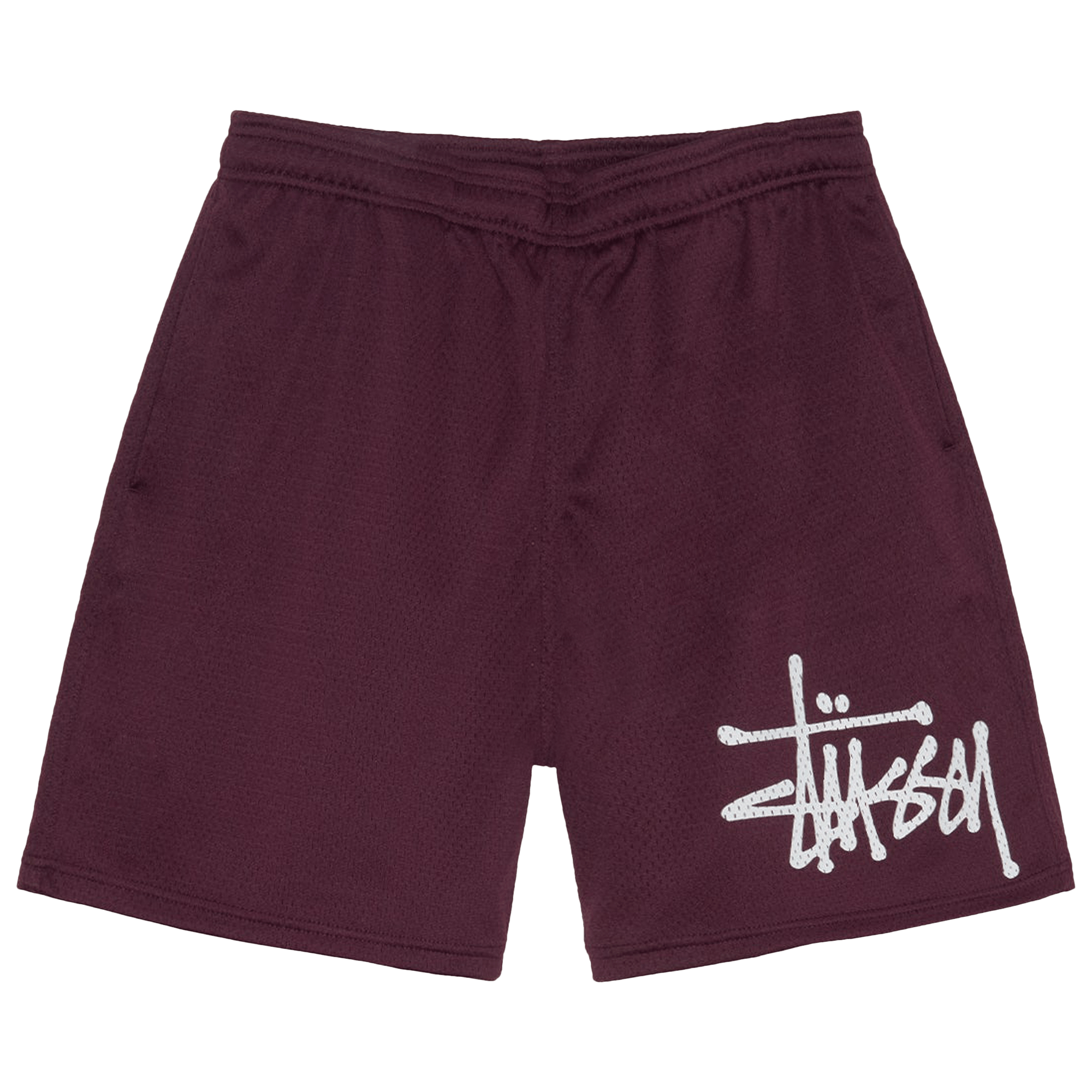Stussy Big Basic Mesh Short 'Plum'