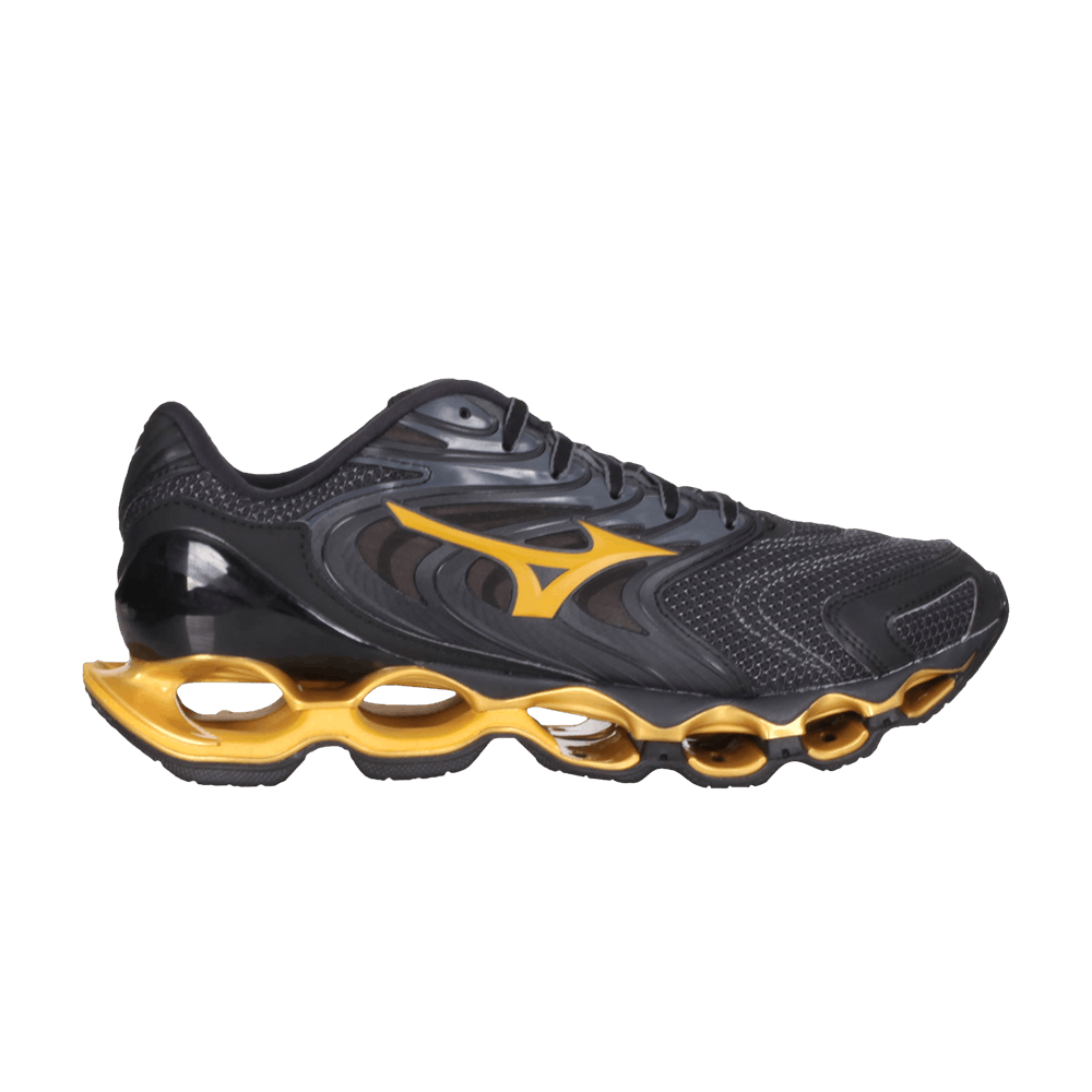 Mizuno Wave Prophecy 12 S 'Black Gold Reflective'
