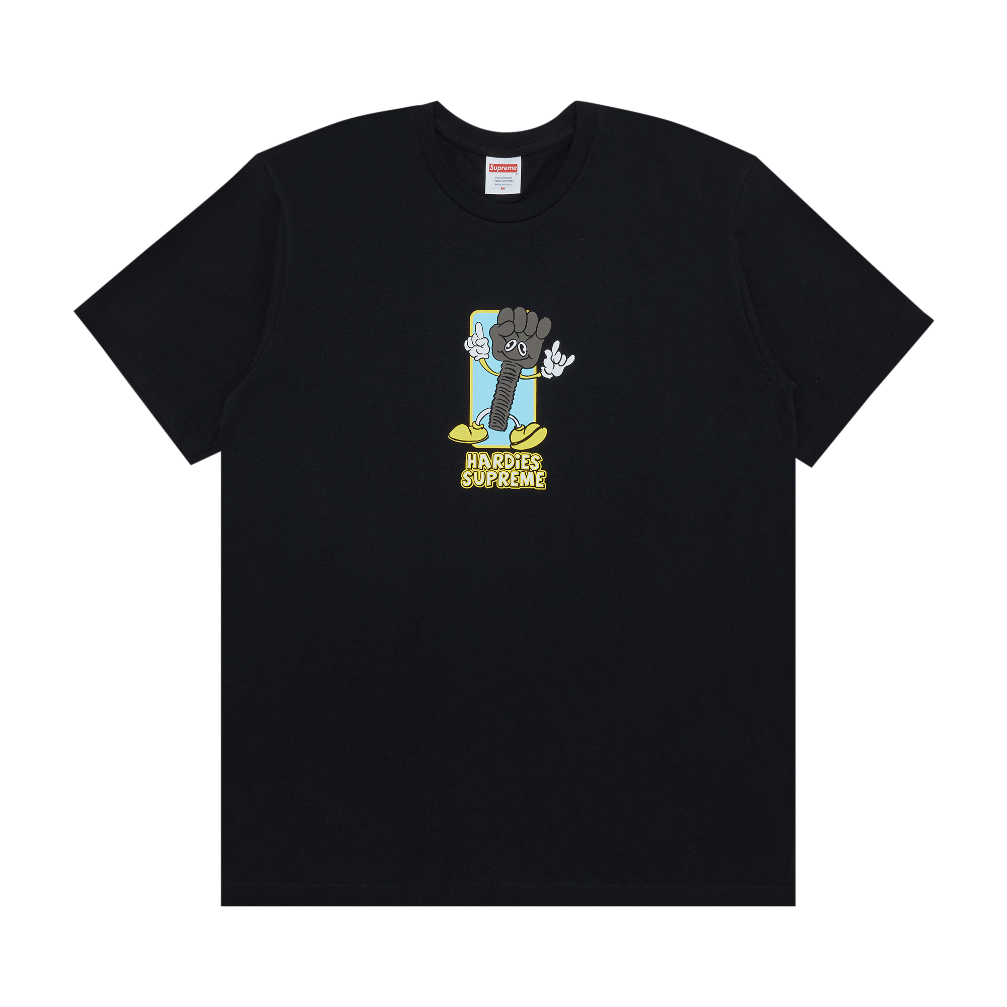 Supreme x Hardies Bolt Tee 'Black'