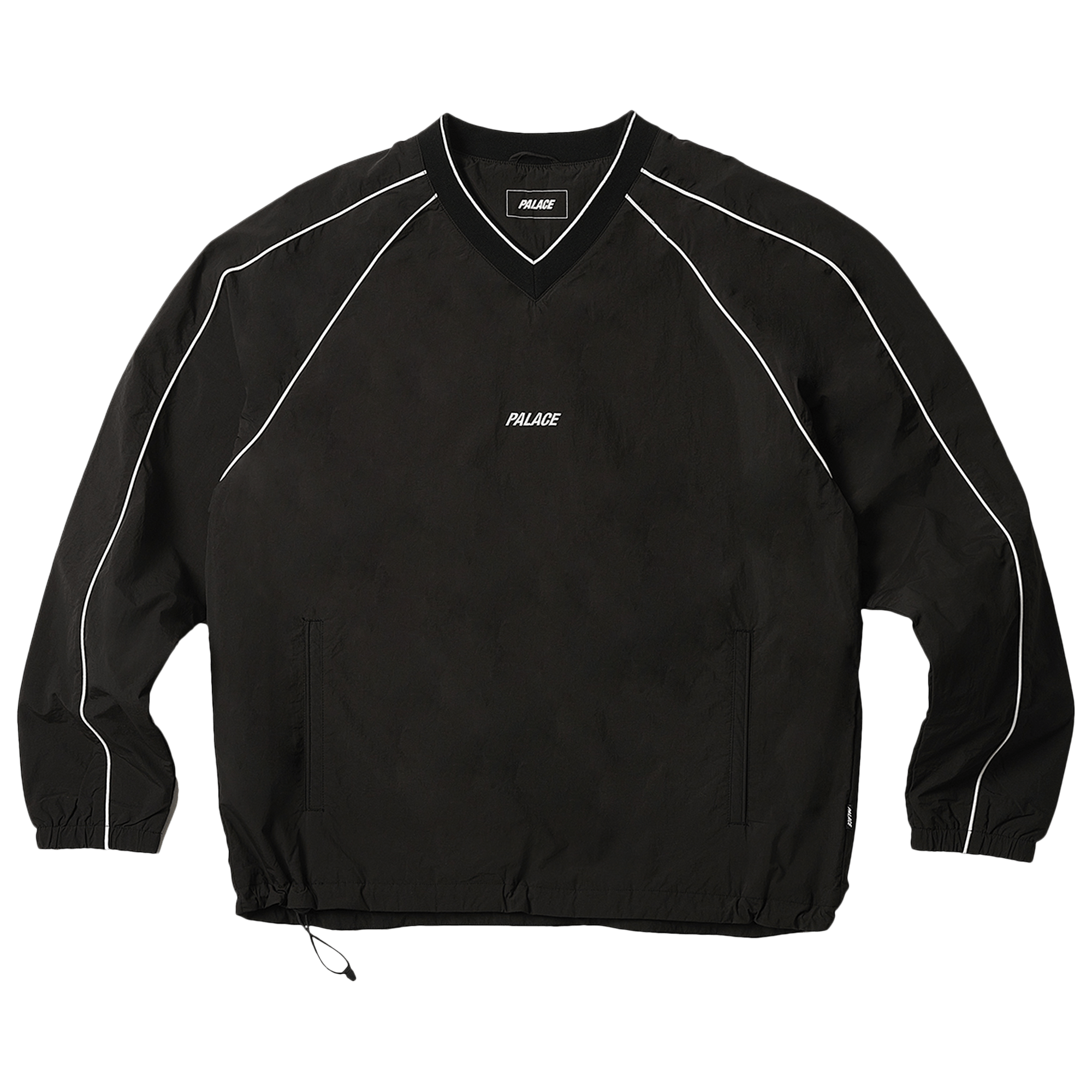 Palace Piped Shell Pullover 'Black'