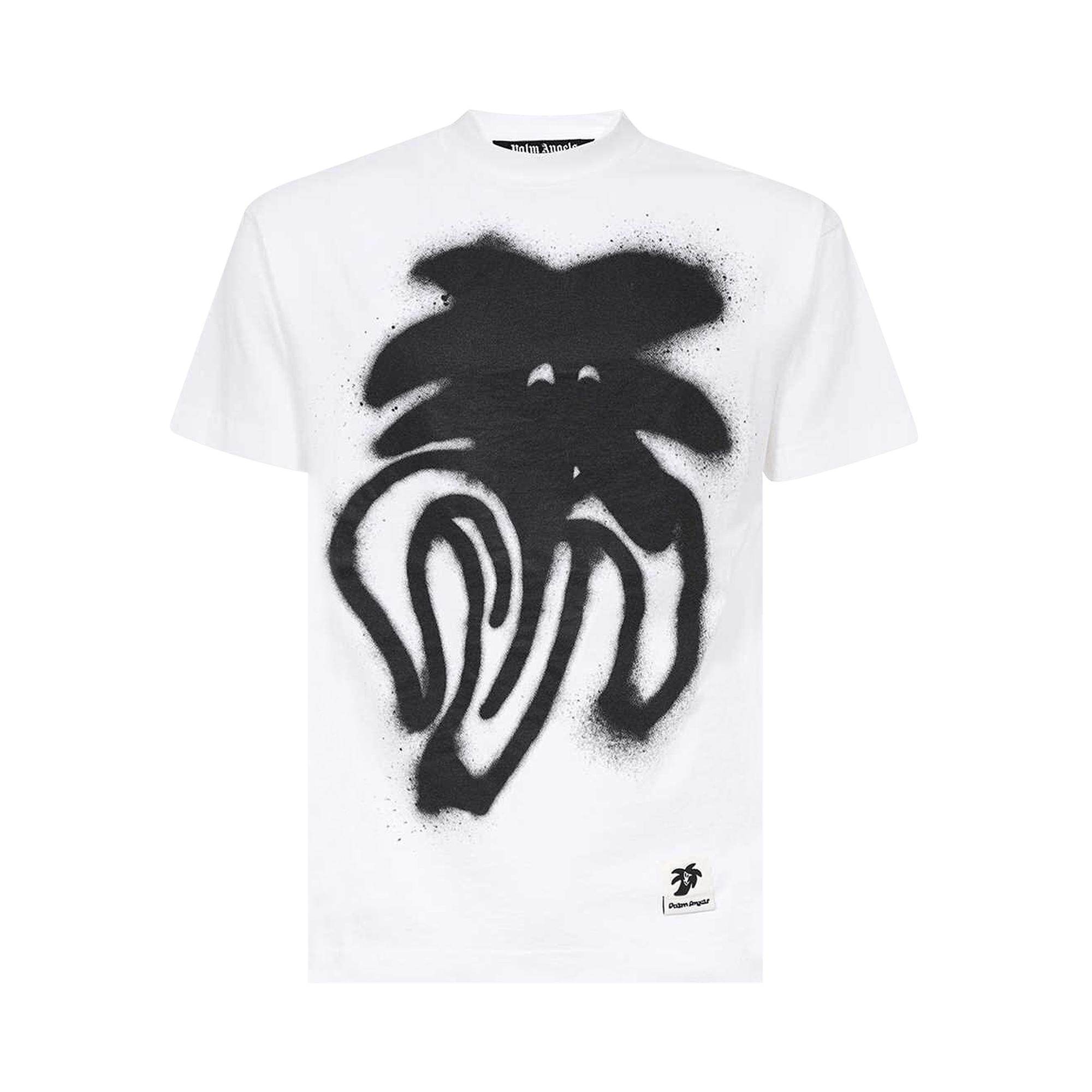 Palm Angels Spray Jimmy Classic Tee 'White/Black'