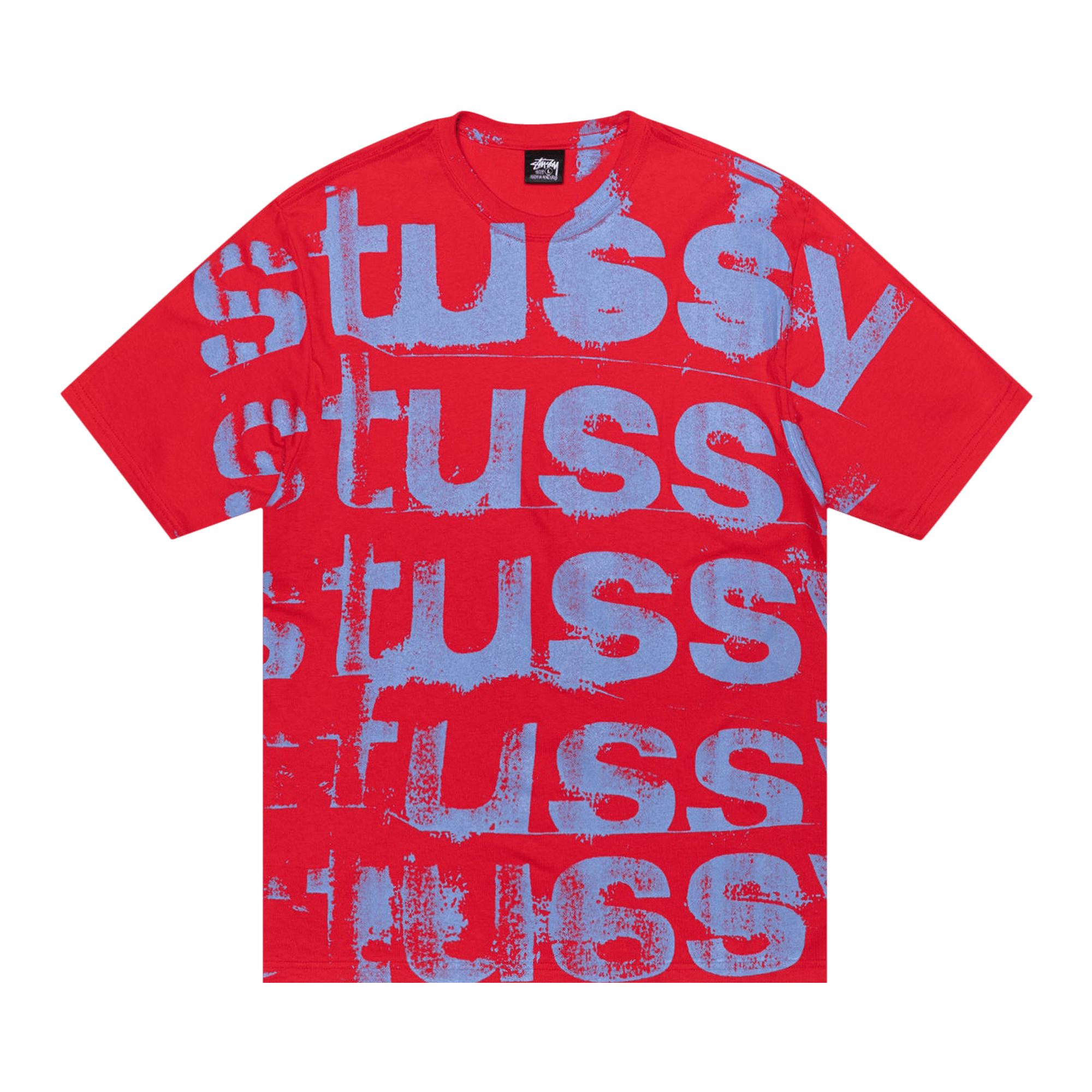 Stussy Stamp Tee 'Red'