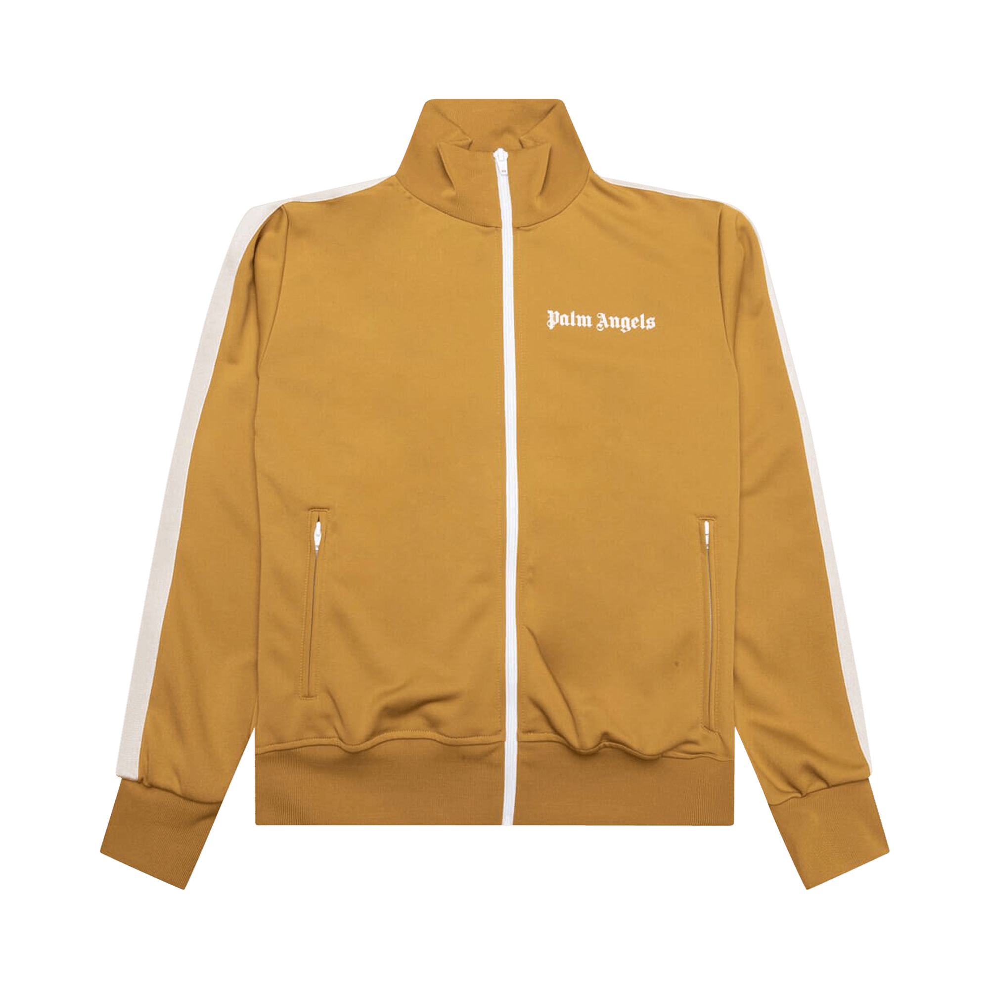 Palm Angels Classic Track Jacket 'Camel/White'