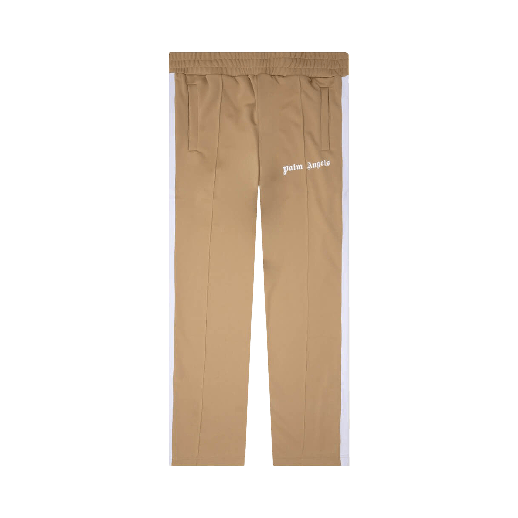 Palm Angels Classic Track Pants 'Beige/White'