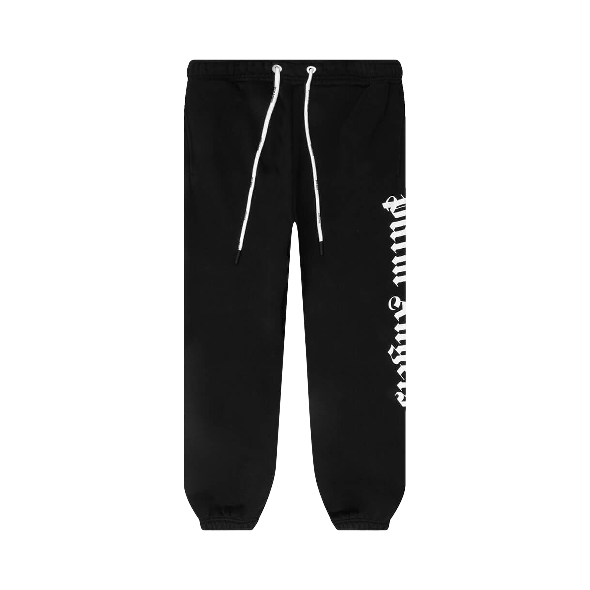 Palm Angels Side Logo Sweatpants 'Black/White'