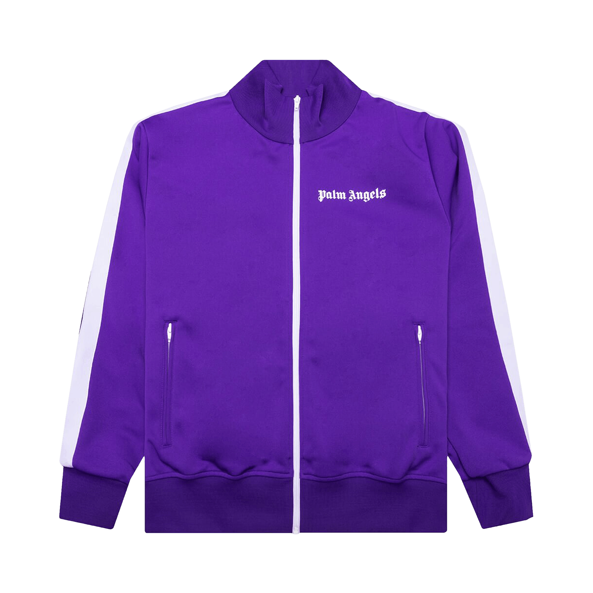 Palm Angels Classic Track Jacket 'Purple/White'
