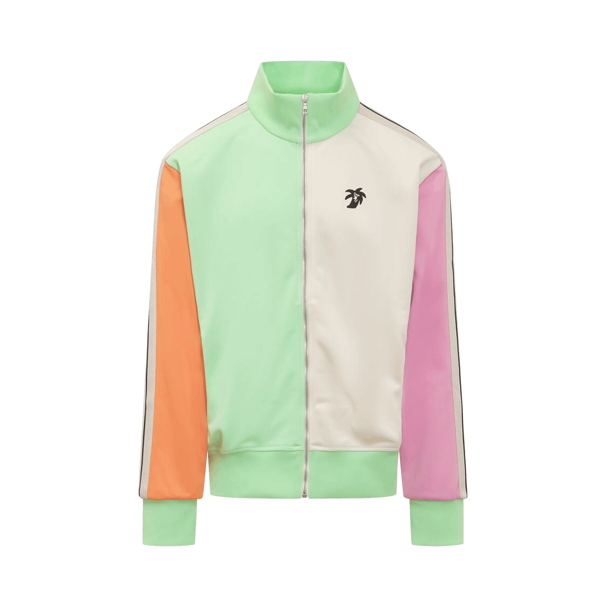 Palm Angels Hunter Colorblock Track Jacket 'Light Green'