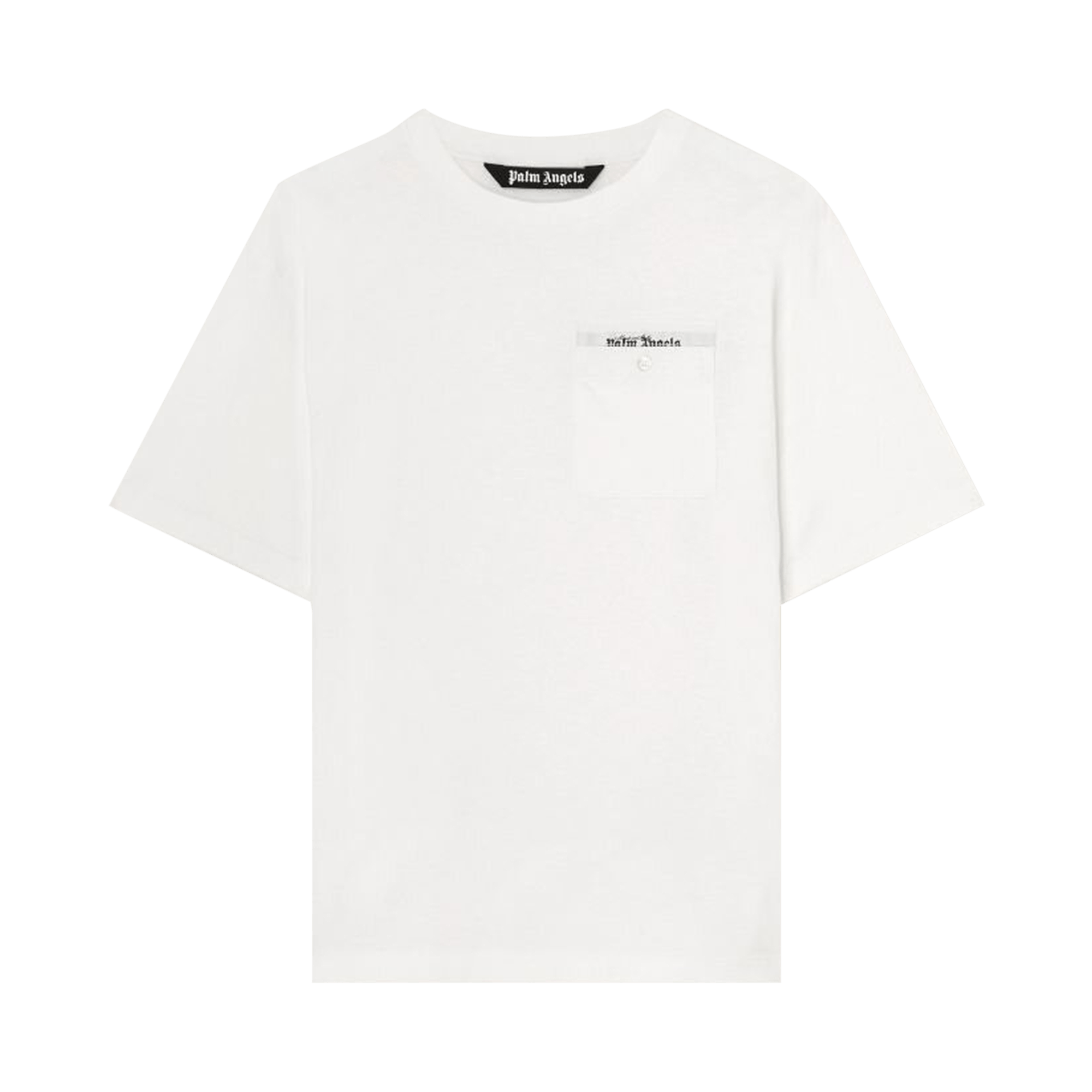 Palm Angels Sartorial Tape Pocket Tee 'White/Off White'