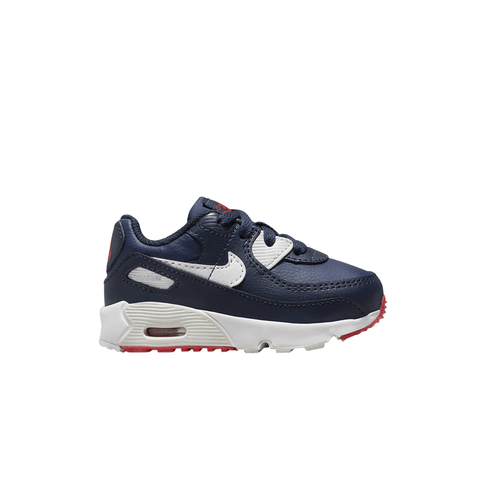 Nike Air Max 90 Leather TD 'Obsidian Track Red'