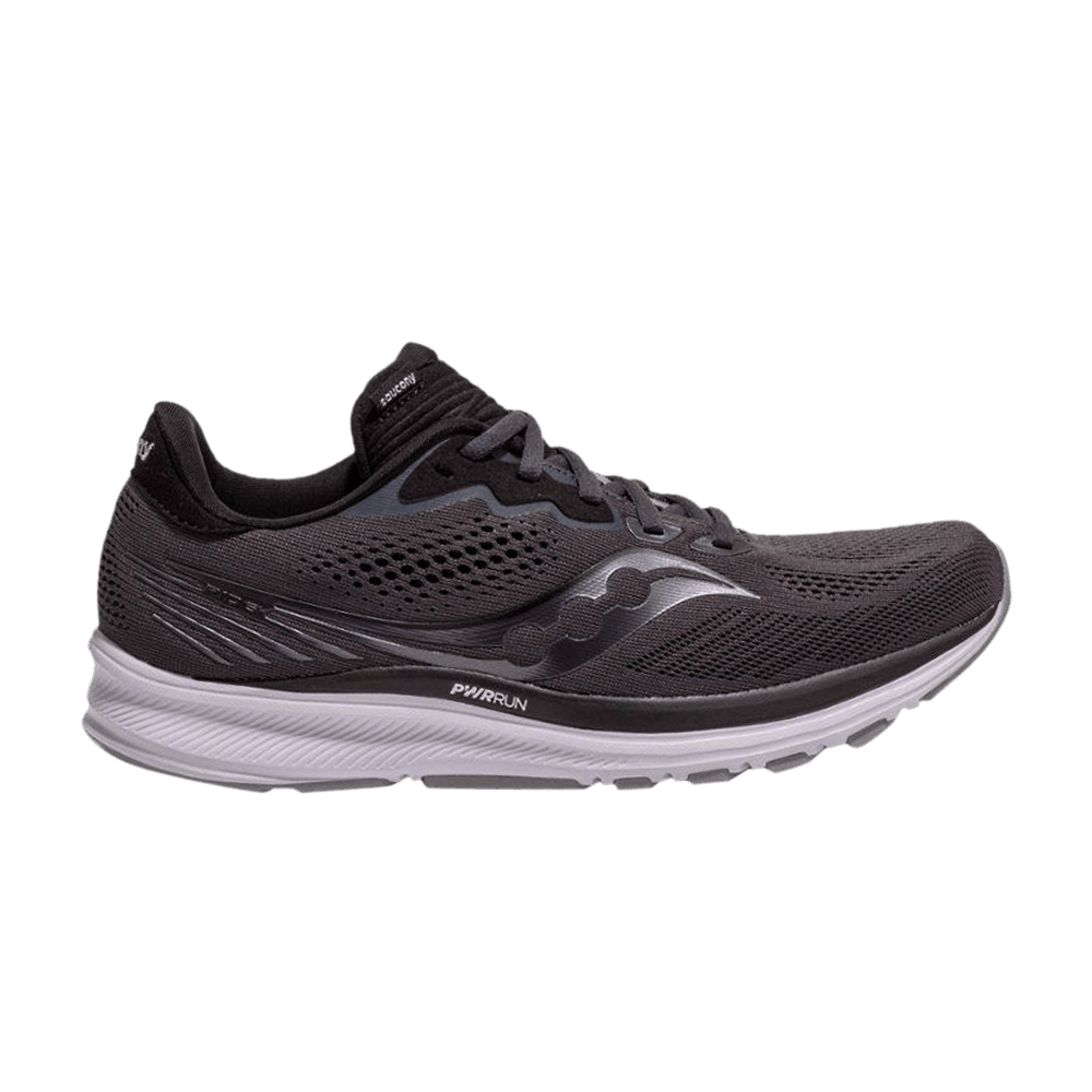 Saucony Ride 14 2E Wide 'Charcoal'