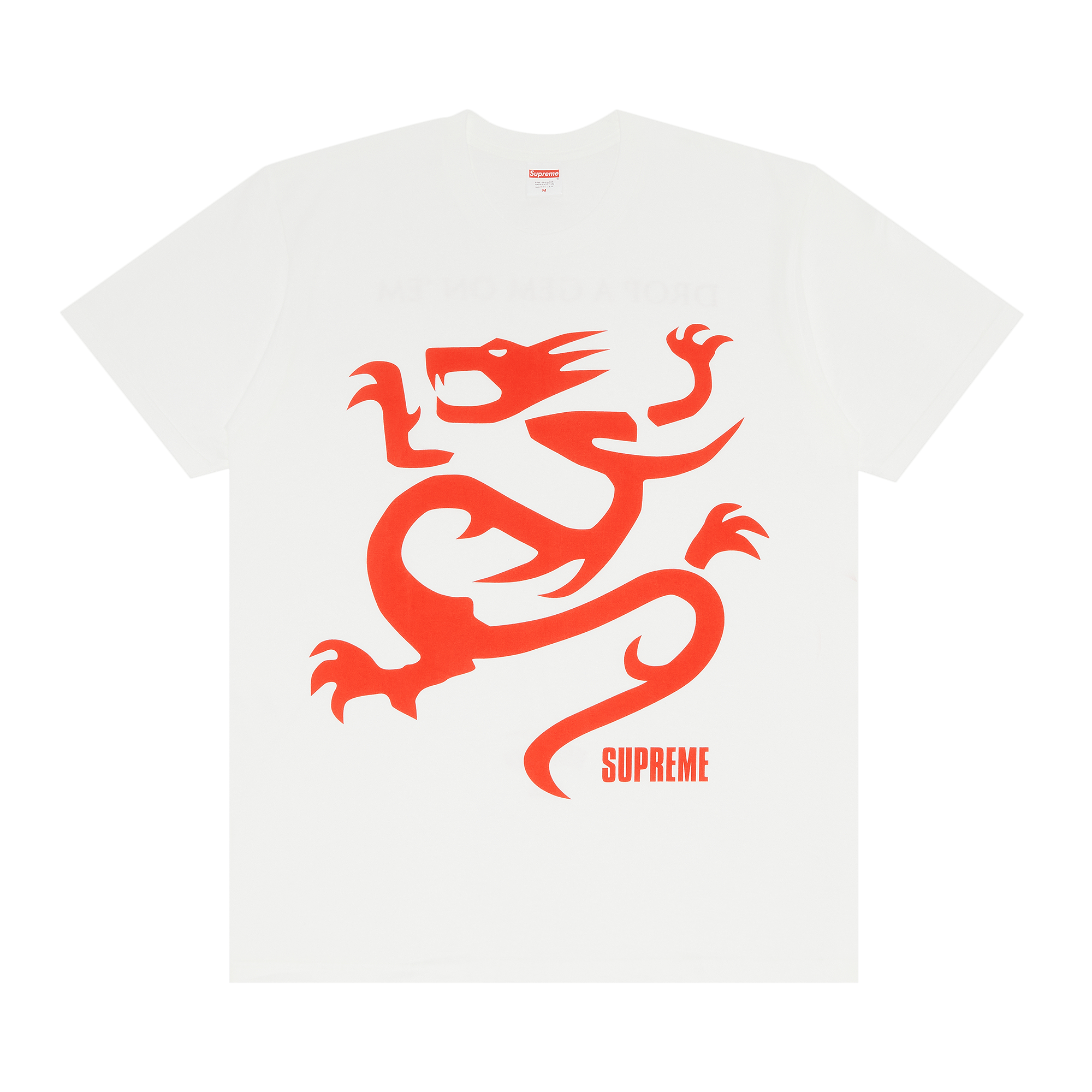 Supreme Mobb Deep Dragon Tee 'White'