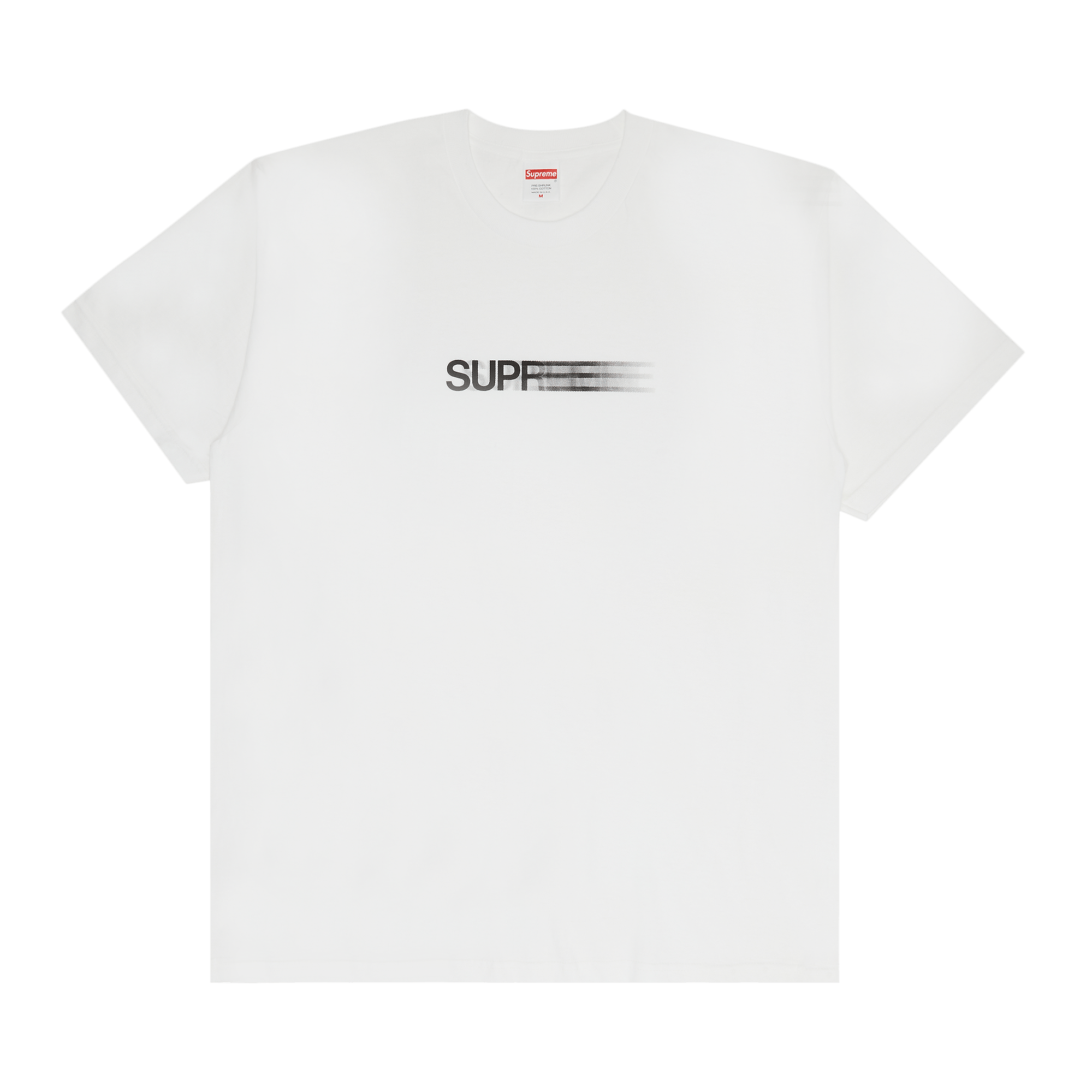 Supreme Motion Logo Tee 'White'