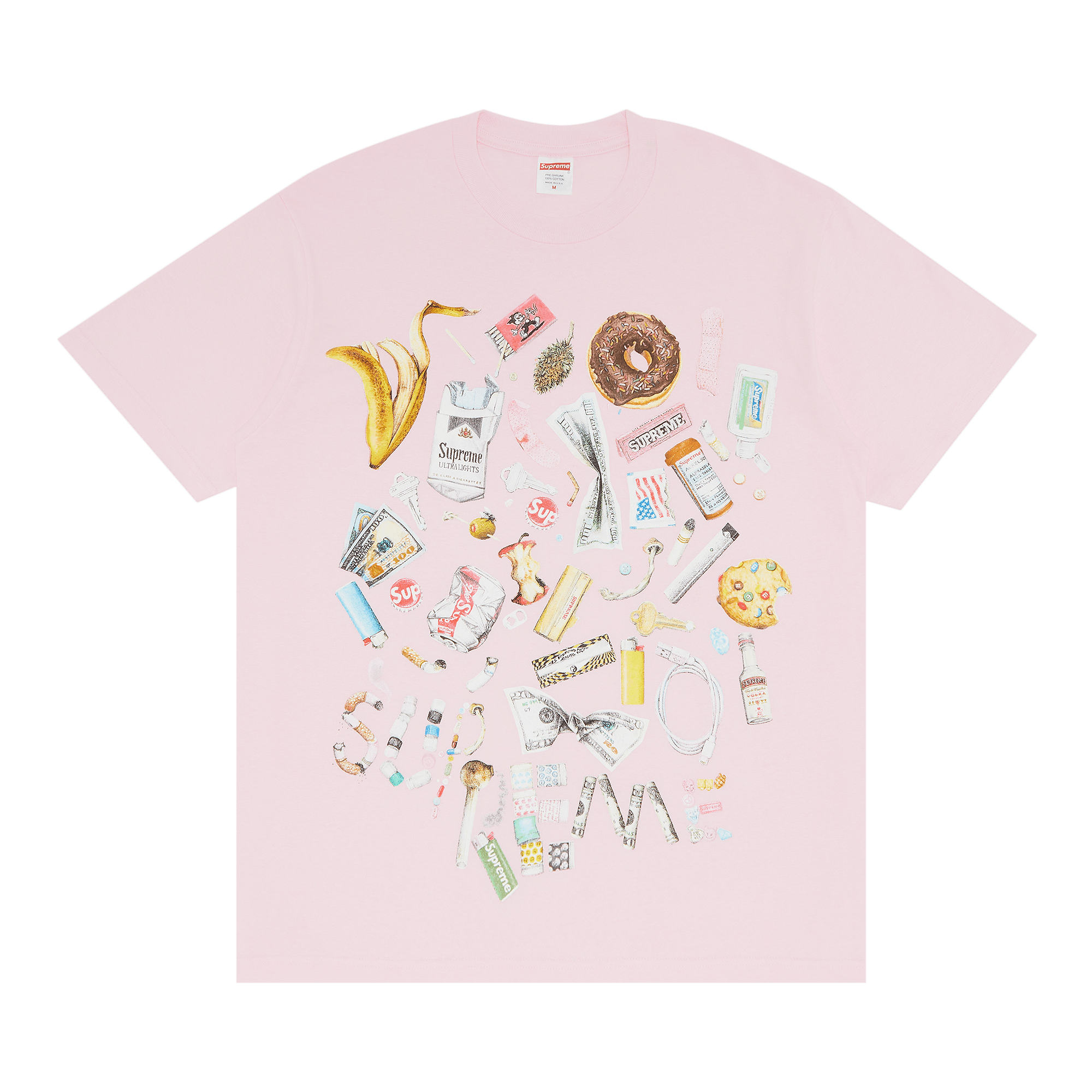 Supreme Trash Tee 'Light Pink'