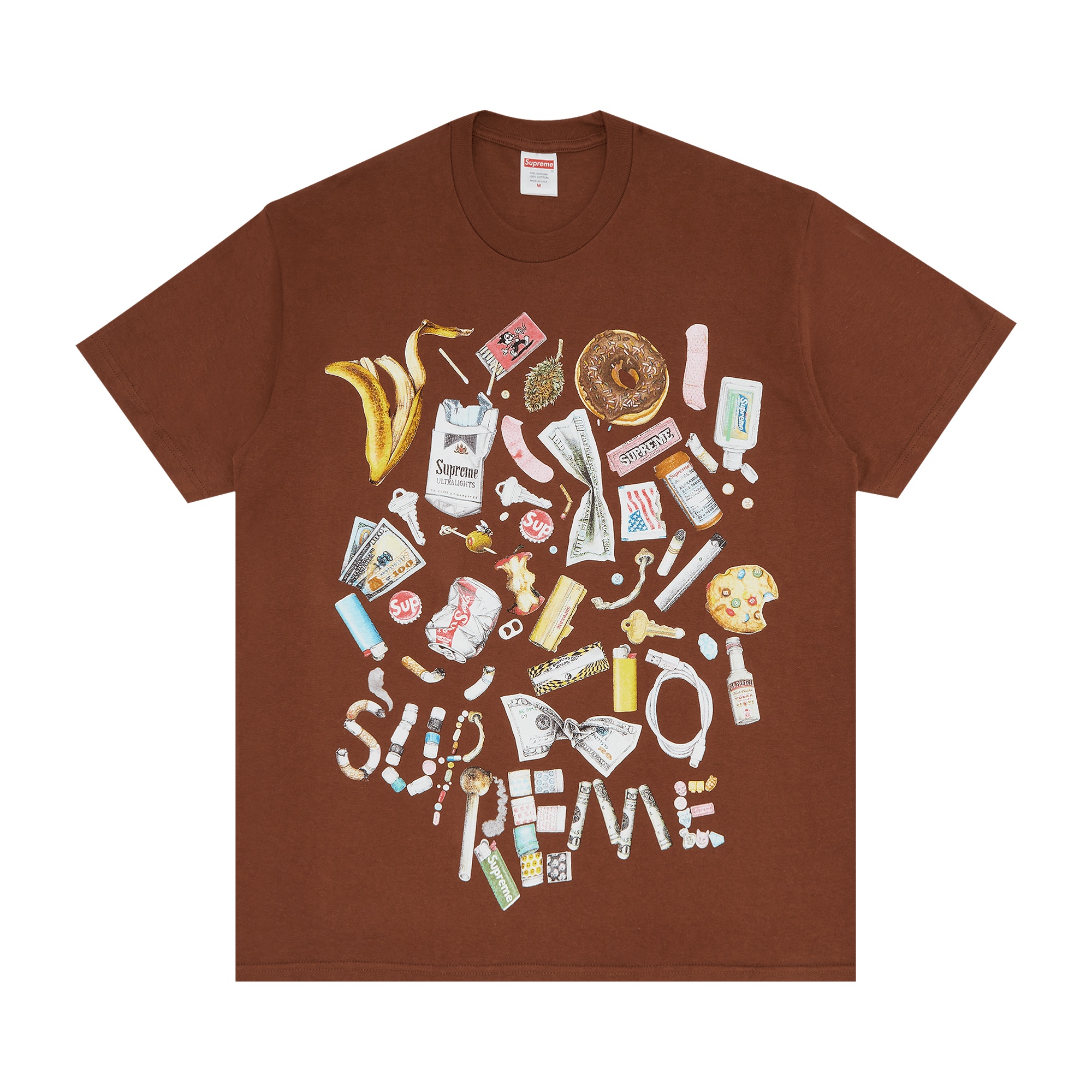 Supreme Trash Tee 'Brown'