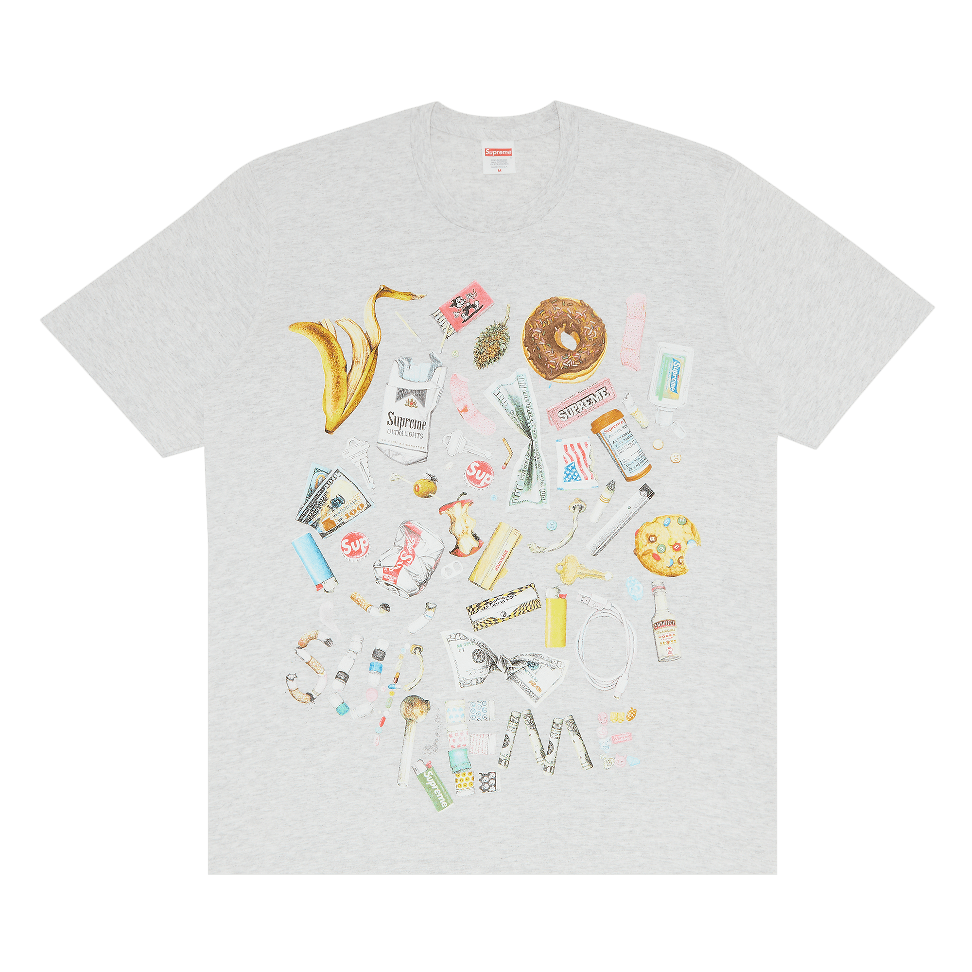 Supreme Trash Tee 'Ash Grey'
