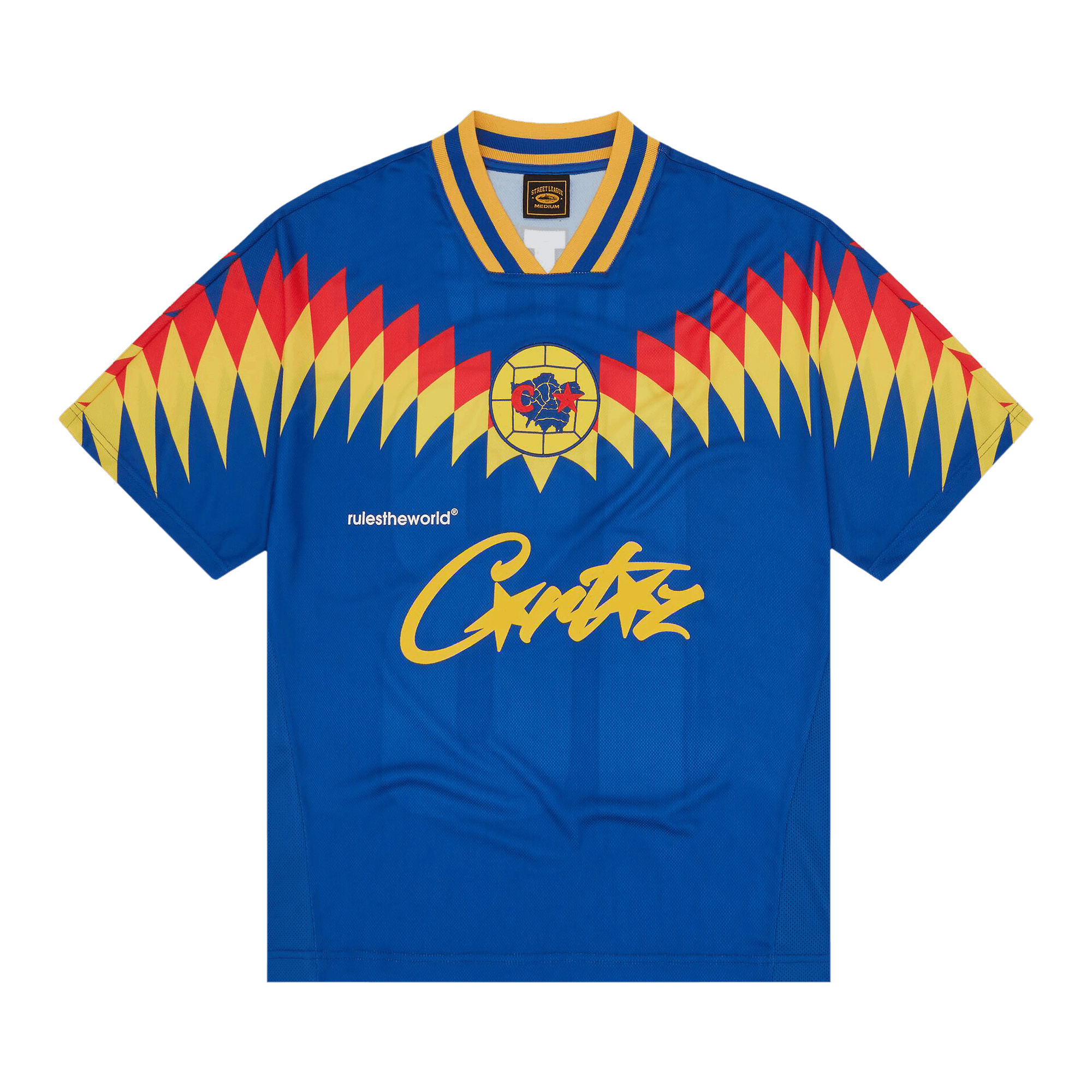 Corteiz FLAMES FOOTBALL JERSEY M コーテイズ Buy Corteiz Flames Football Jersey 'White' - CRTZ0322 011 | GOAT