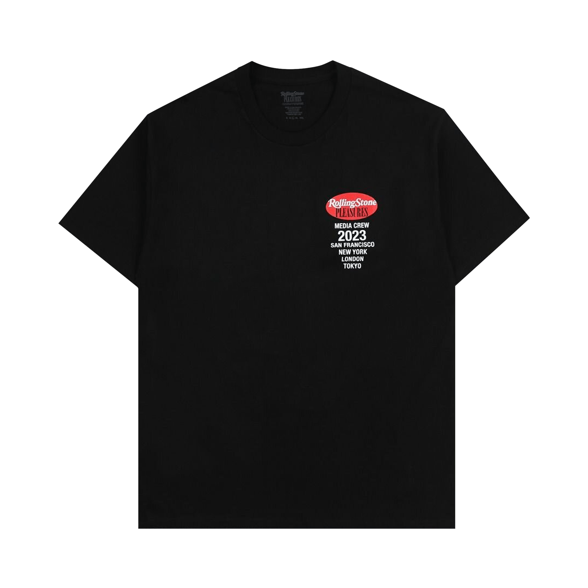 Pleasures Rolling Stone T-Shirt 'Black'
