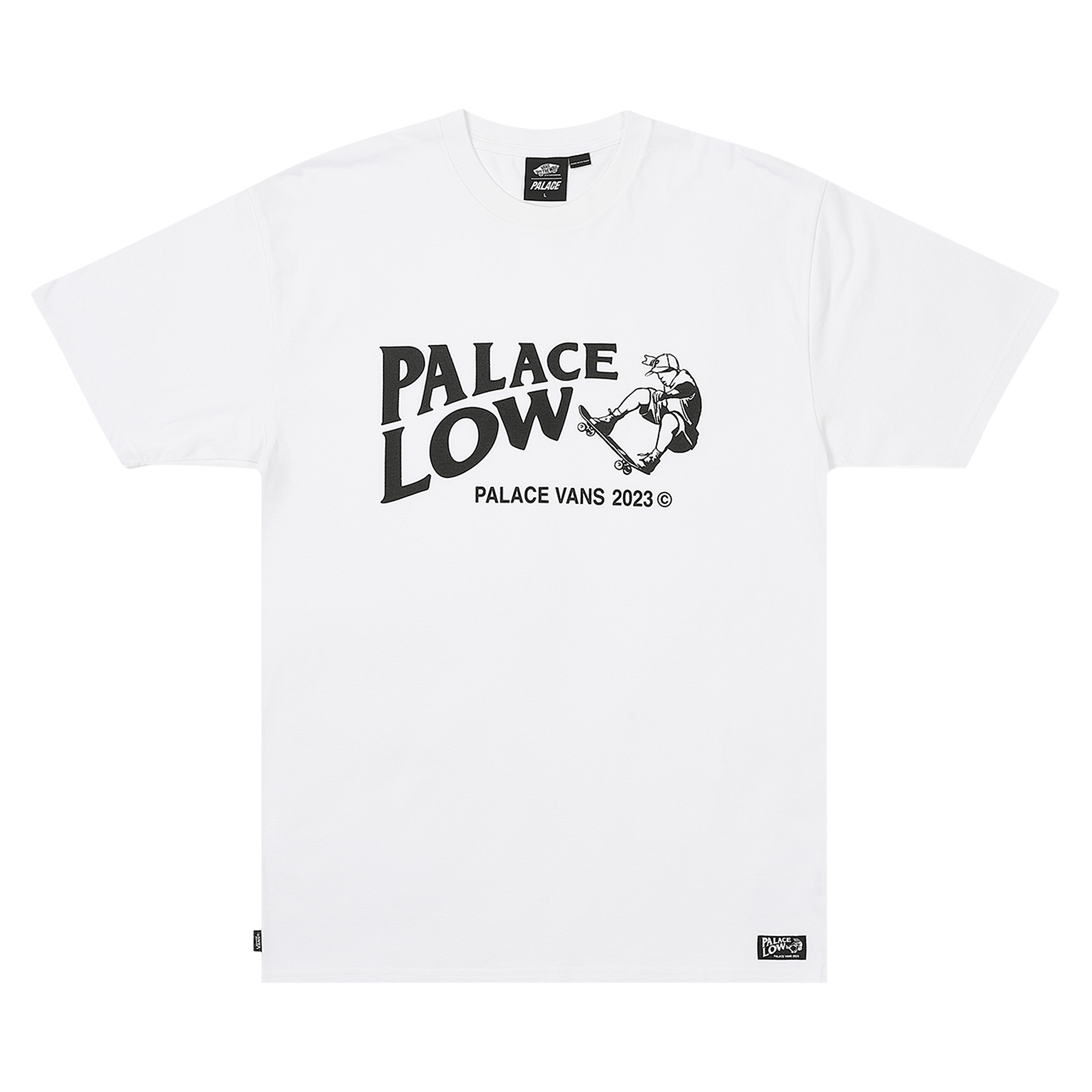 Palace x Vans Low T-Shirt 'White'