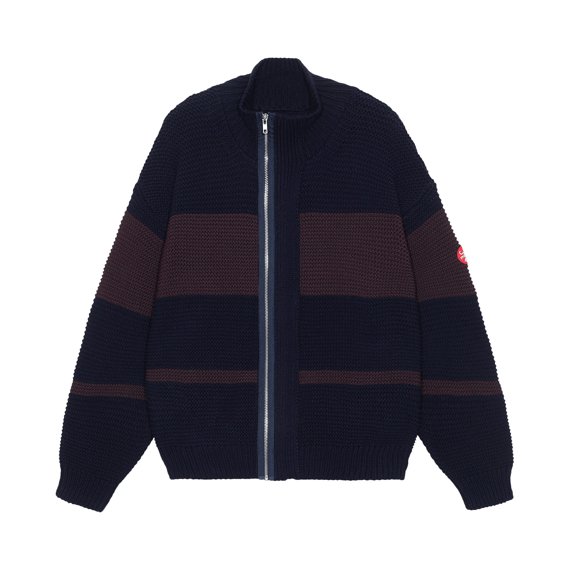 Buy Cav Empt Patched Zip Hood Jacket 'Black' - CES21JK07 BLAC | GOAT