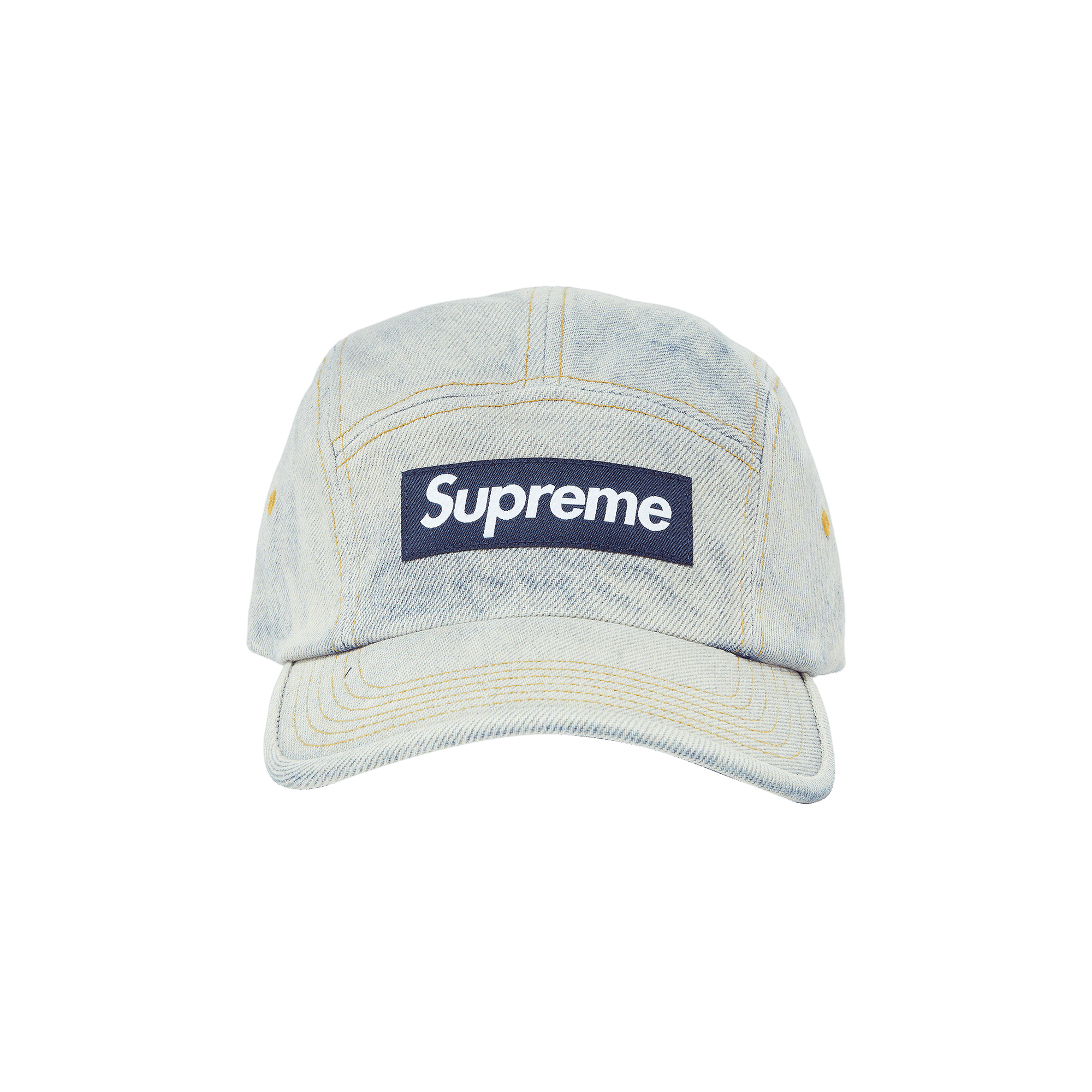 Supreme Denim Camp Cap 'Dirty Indigo'