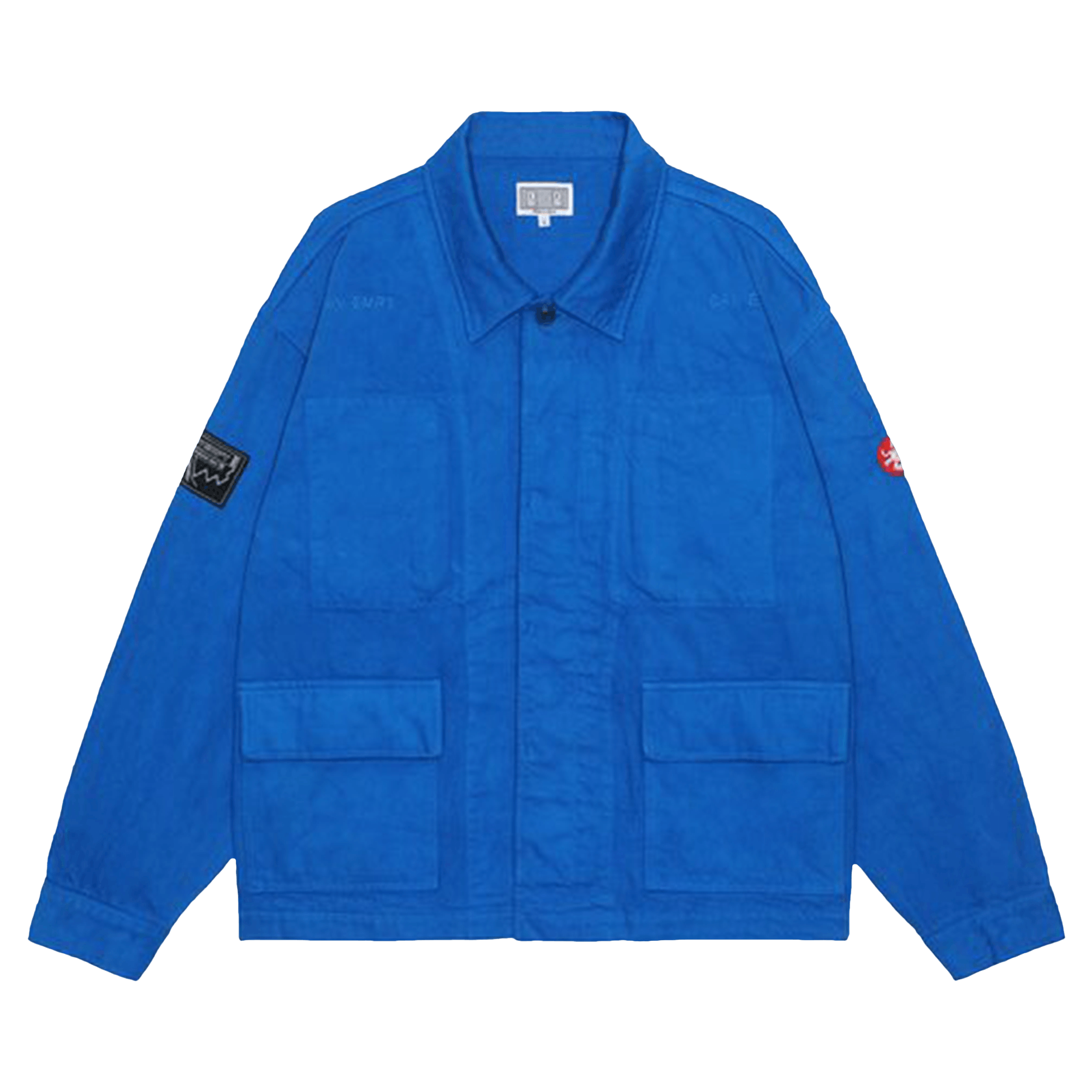 Buy Cav Empt Patched Zip Hood Jacket 'Black' - CES21JK07 BLAC | GOAT