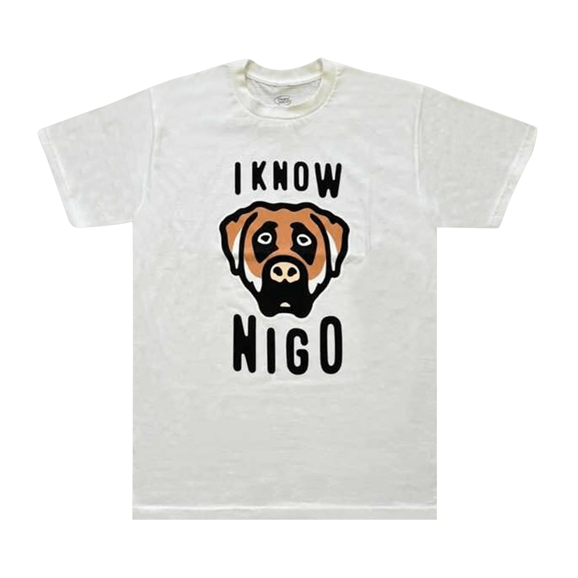 Buy I Know Nigo Dog Tee (New York Pop Up) 'White' - 5182 