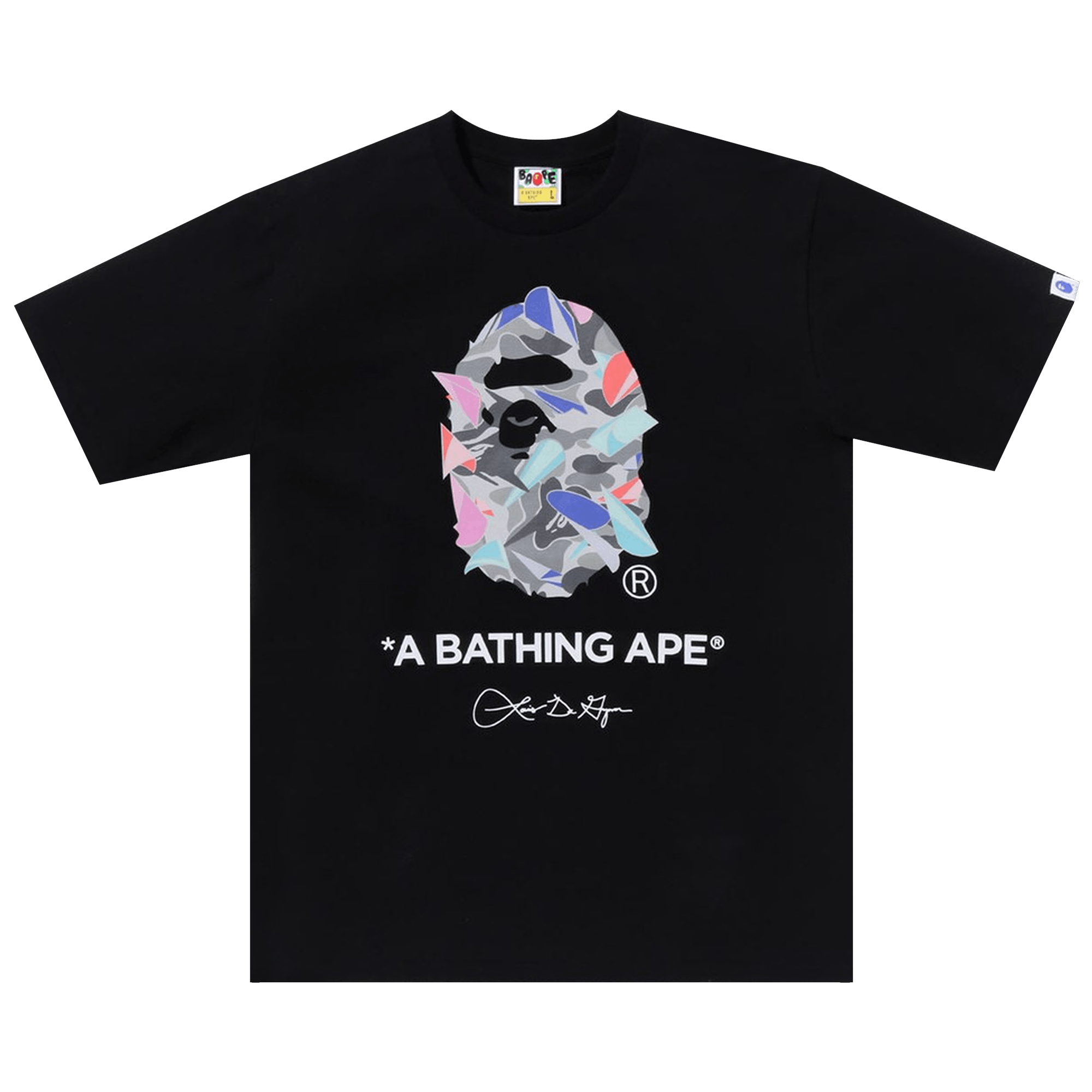 BAPE x LDG Ape Head Tee 'Black'
