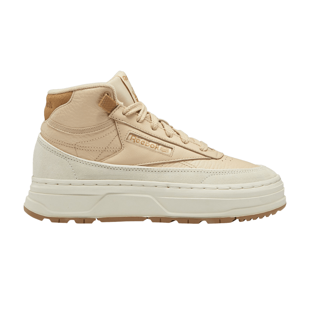 Reebok Wmns Club C Geo Mid 'Weathered Beige'