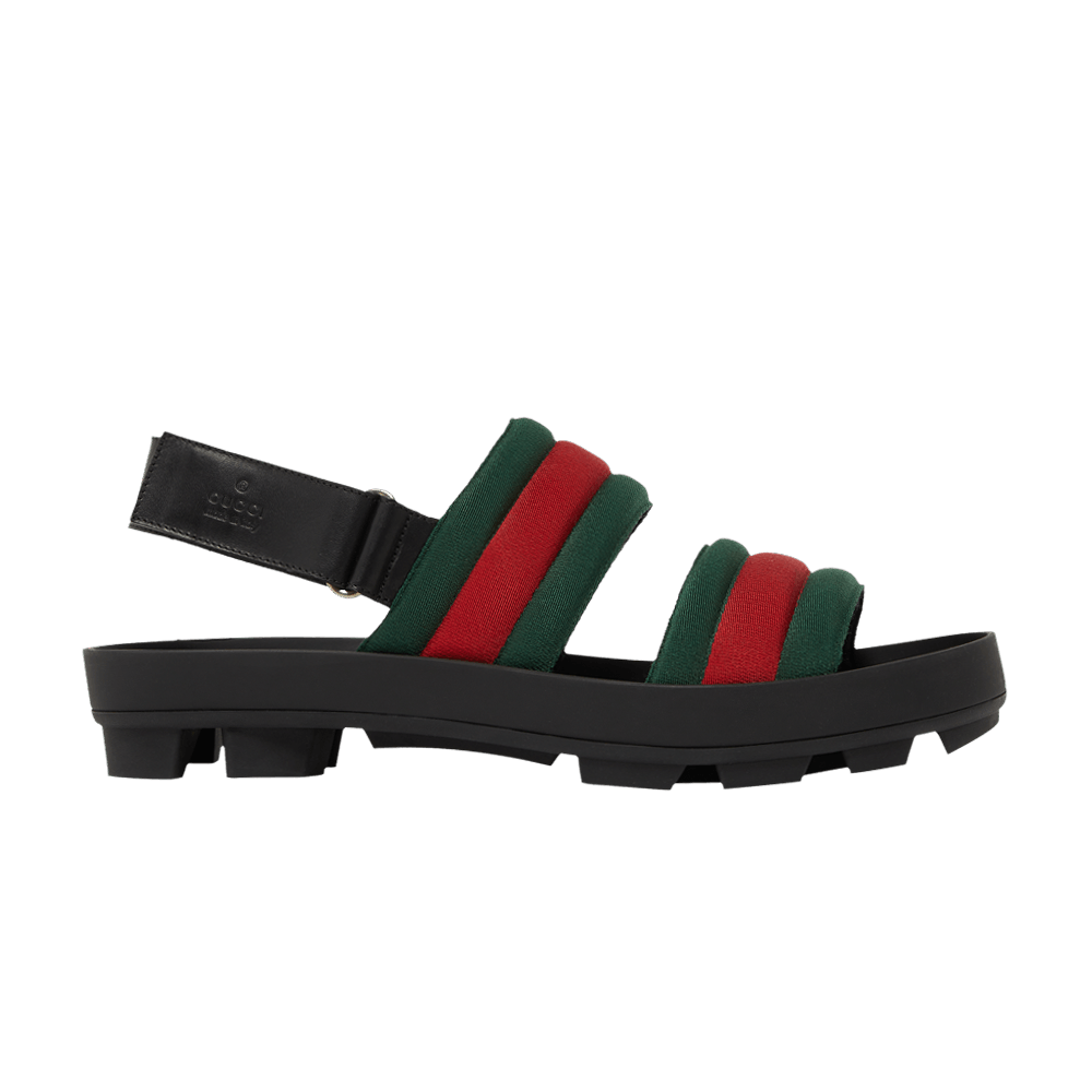 Gucci Web Sandal 'Black'