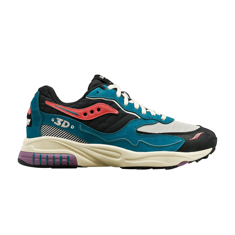 Saucony 3D Grid Hurricane 'Green Black'
