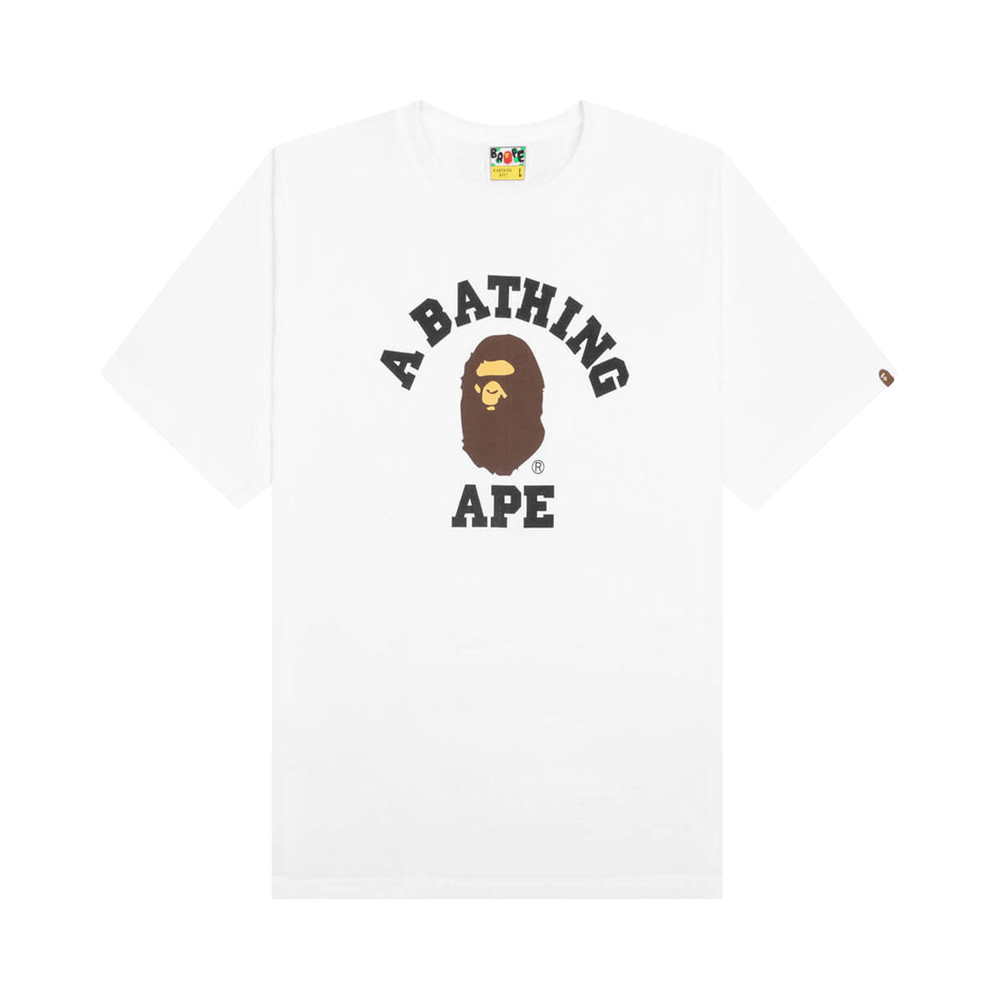 BAPE College Tee 'White'