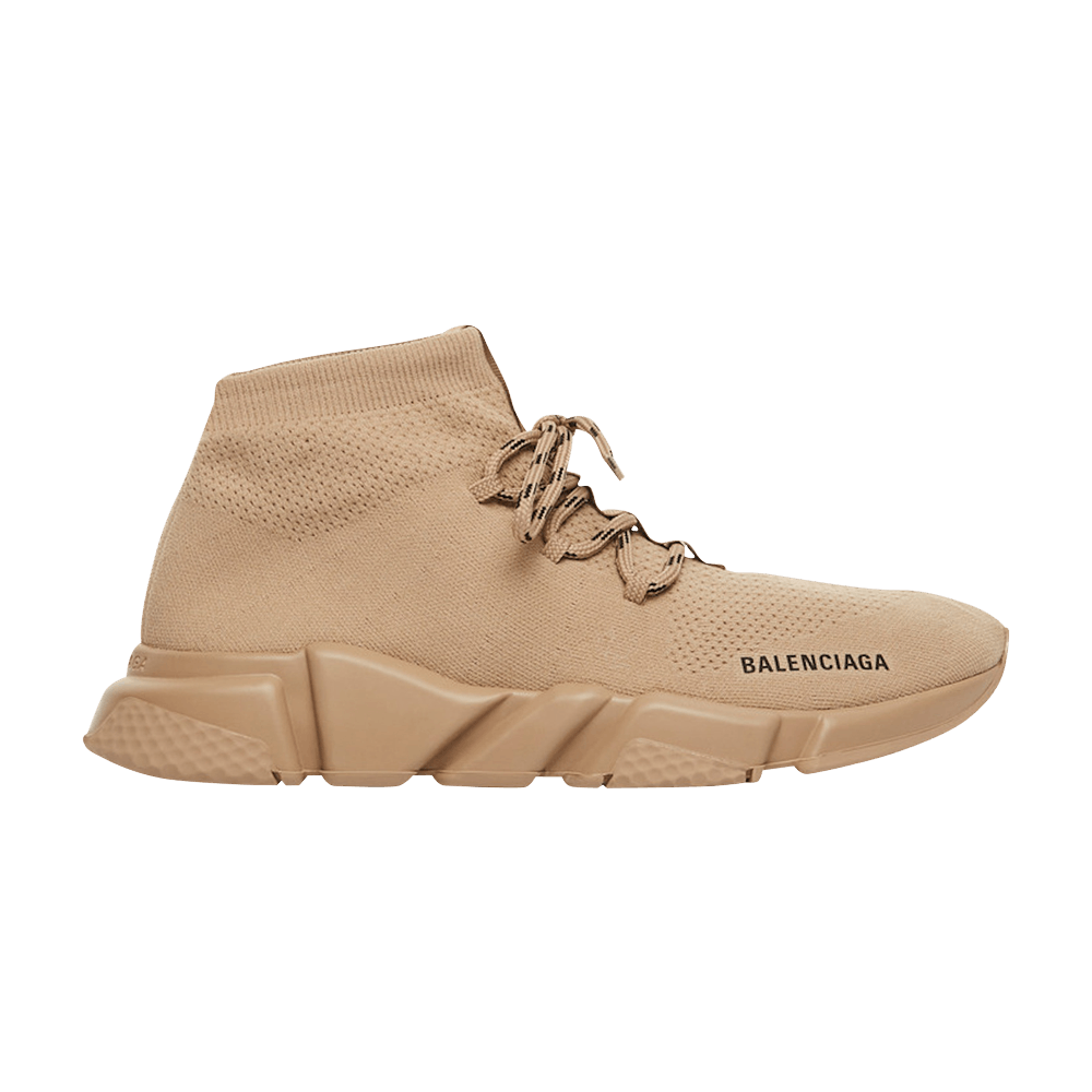 Balenciaga Wmns Speed Lace Up Trainer 'Beige'