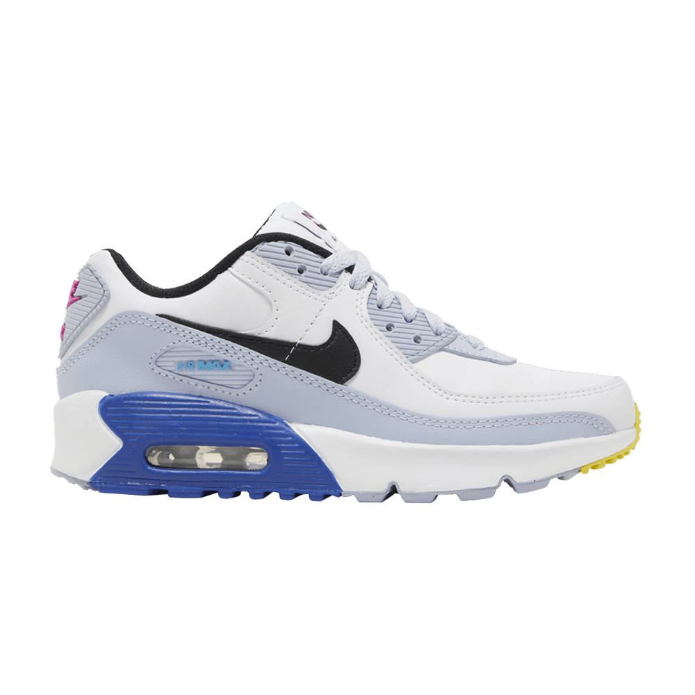Nike Air Max 90 Leather GS 'White Blue Whisper'