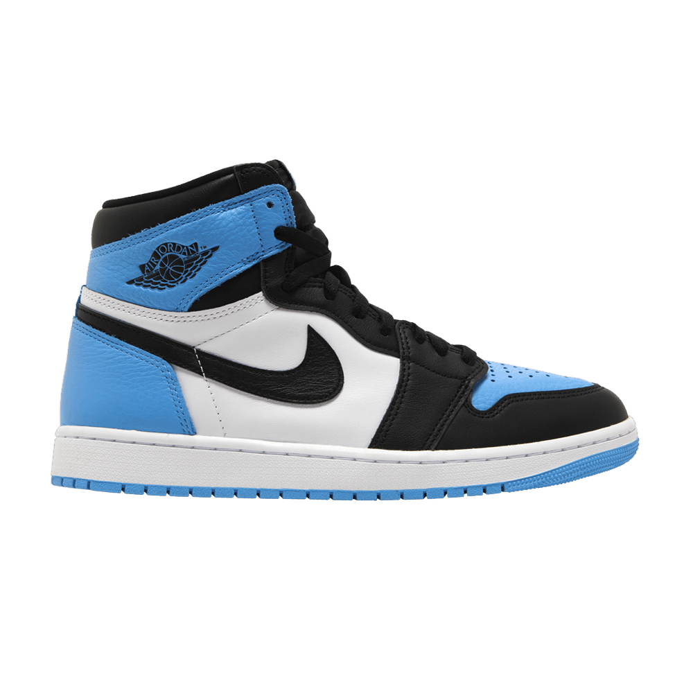 Air Jordan 1 в стиле ретро с высоким круглым носком 'UNC Toe'