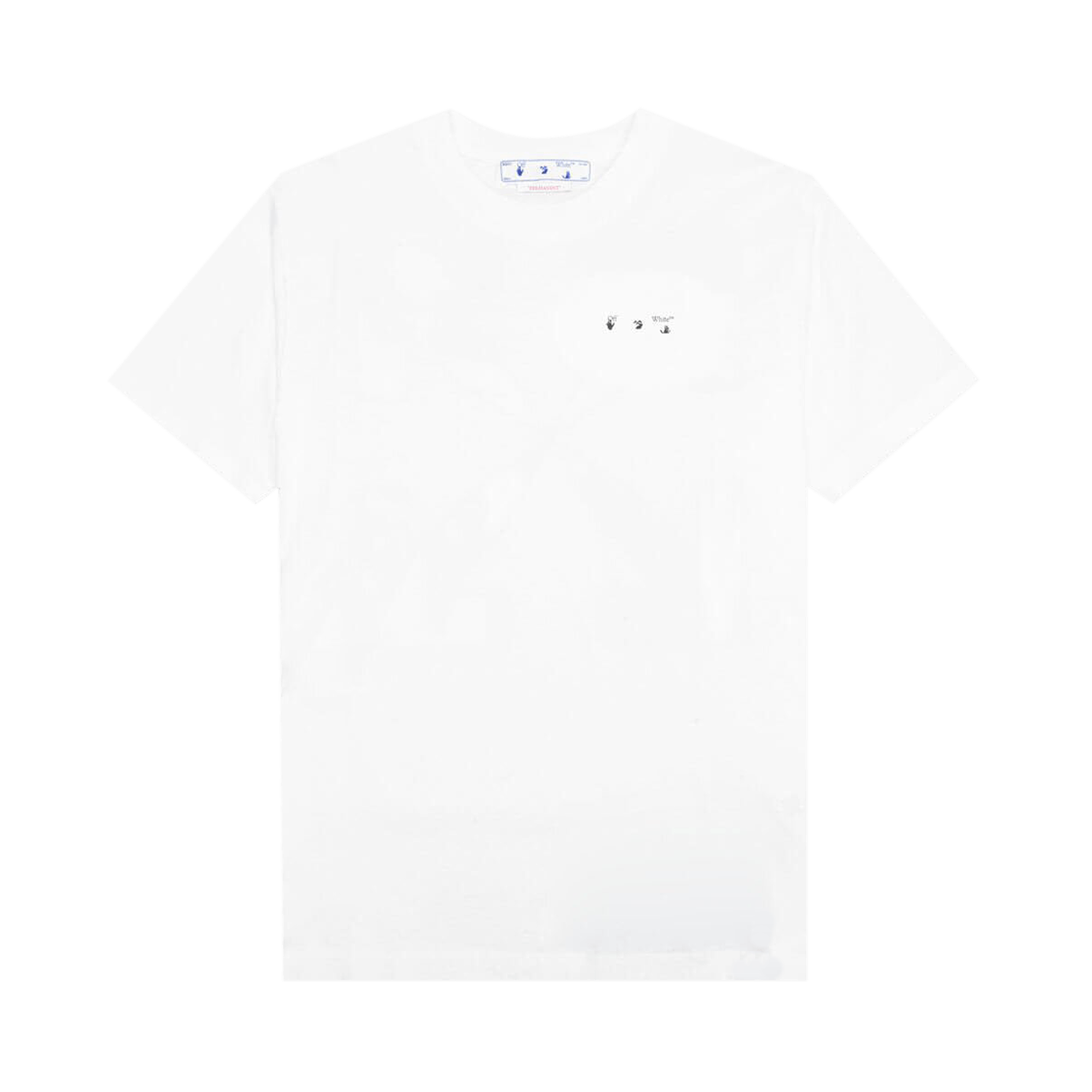 Off-White Caravaggio Paint Over Short-Sleeve Tee 'White/Black'