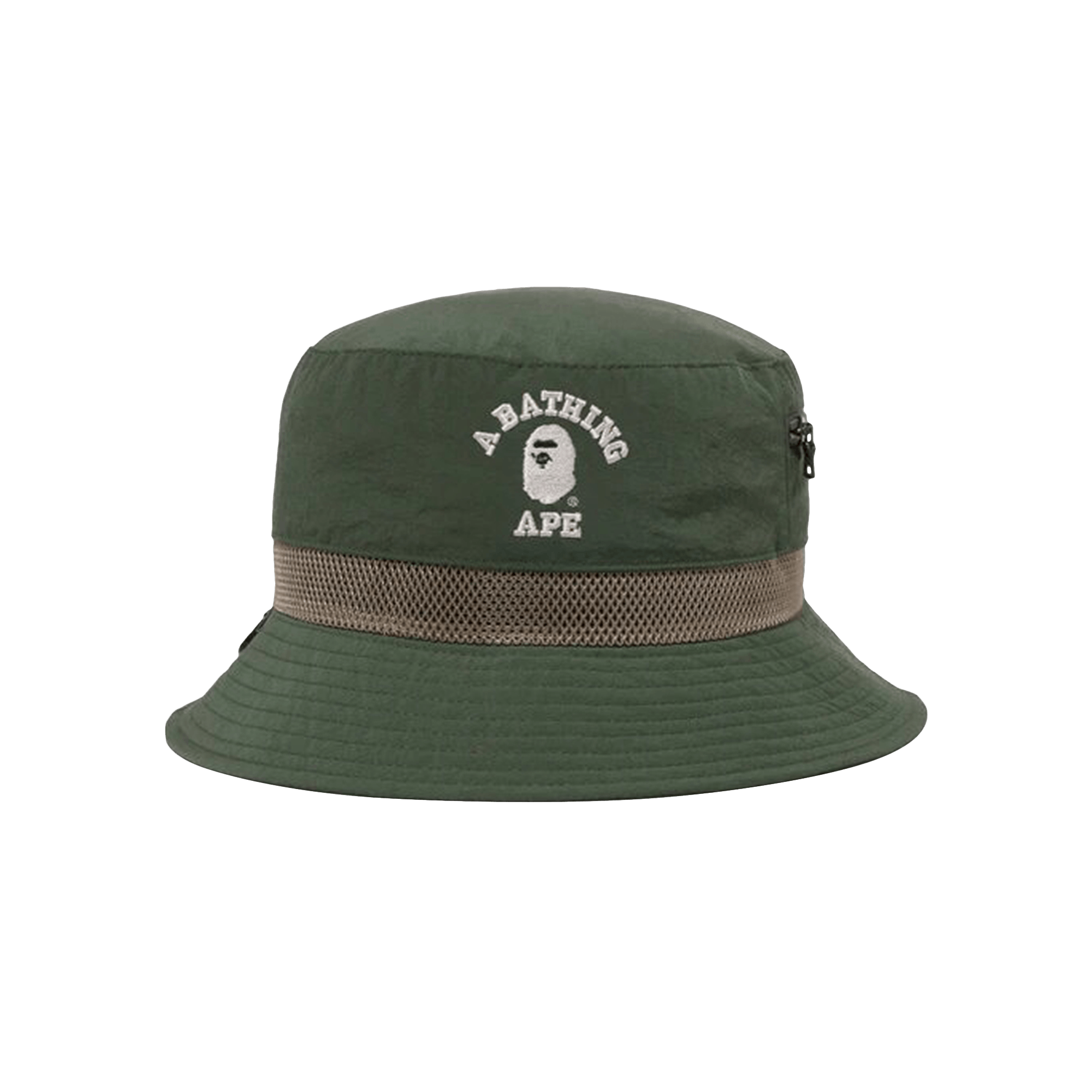 BAPE Color Blocking Bucket Hat 'Green'
