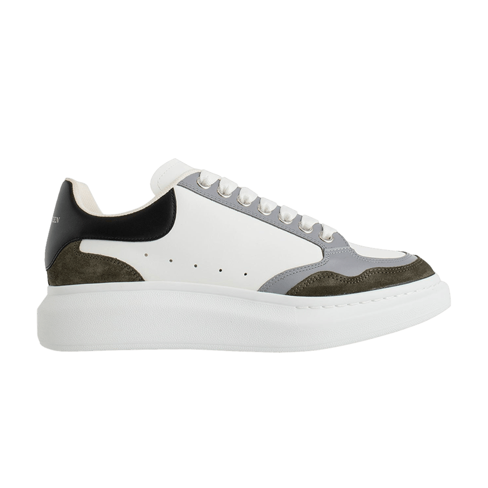 Alexander McQueen Oversized Sneaker 'White Khaki Grey'