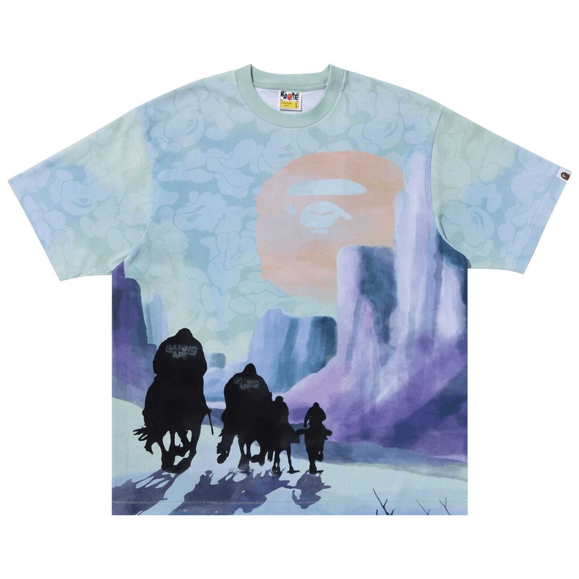 BAPE Forbidden Zone Tee 'Multicolor'