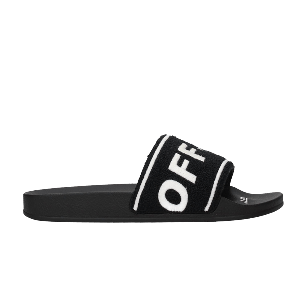 OFF-WHITE*足元にエレガンスを*インダストリアル スライダー OFF-WHITE*足元にエレガンスを*インダストリアル スライダー