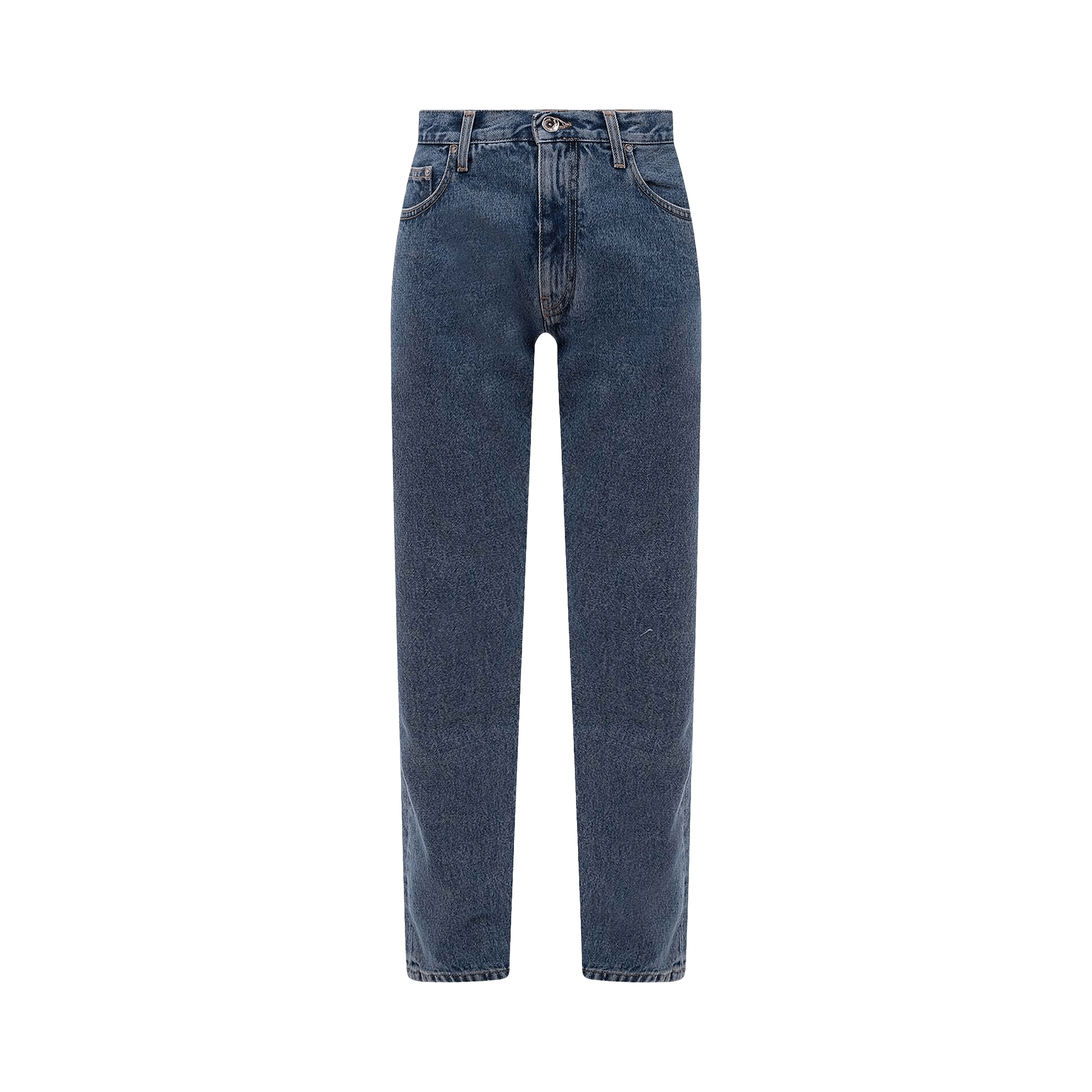 Off-White Single Arrow Slim Fit Jeans 'Medium Blue'
