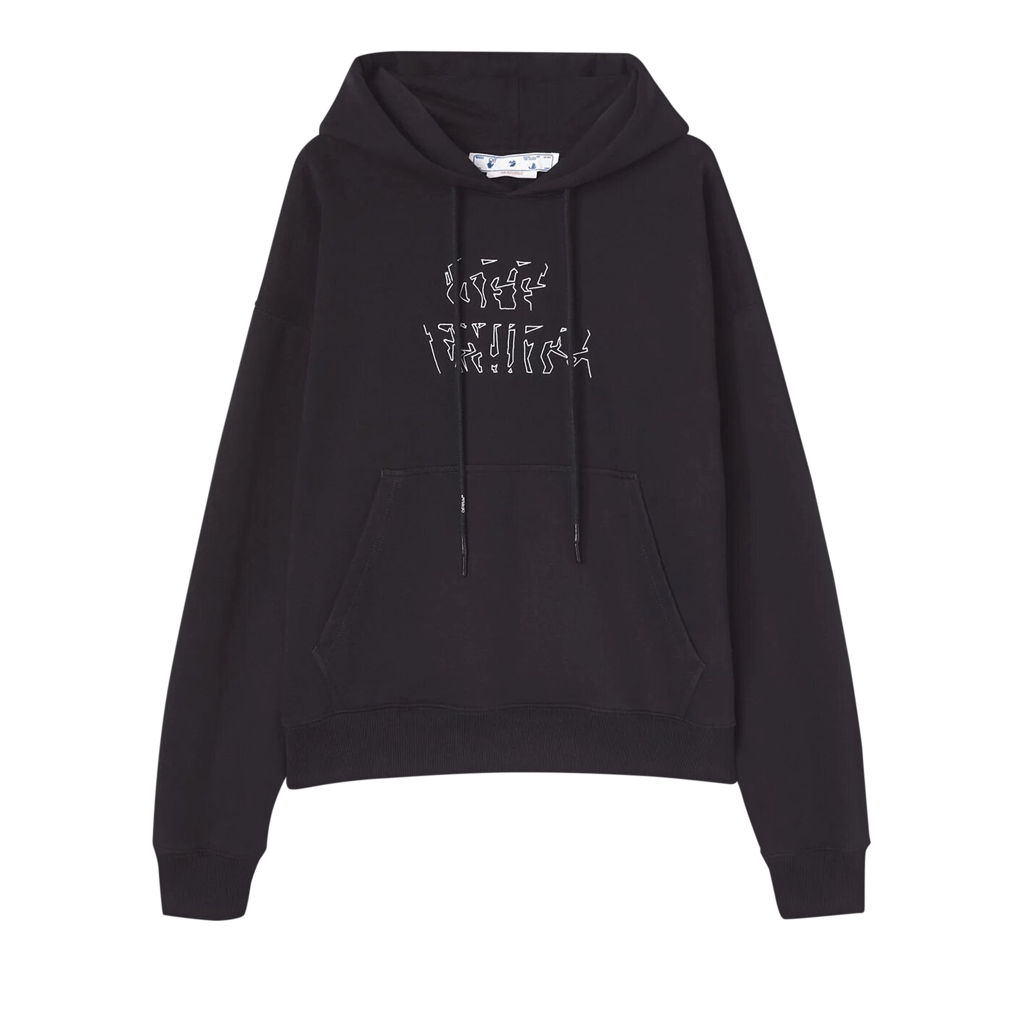 Off-White Neen Arrow Skate Hoodie 'Black/White'
