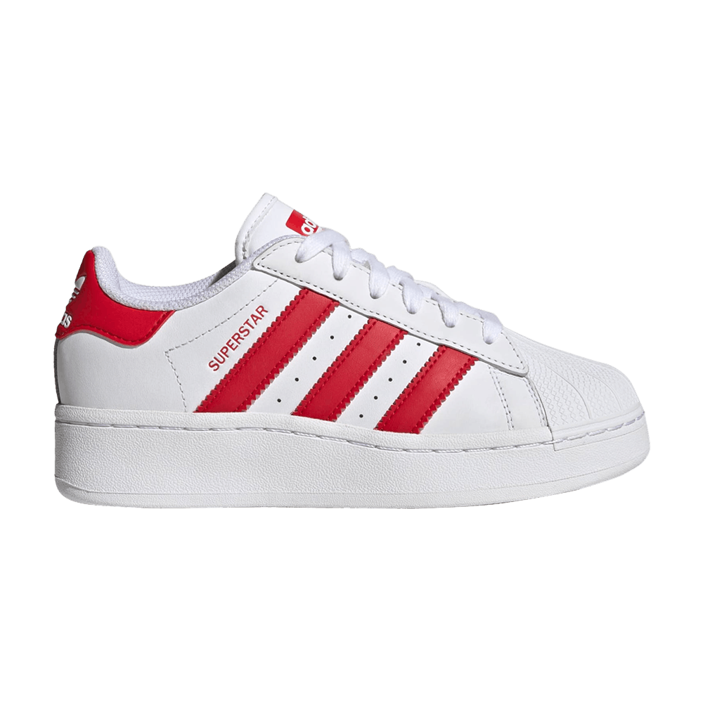 Adidas Superstar XLG Big Kid 'White Scarlet'