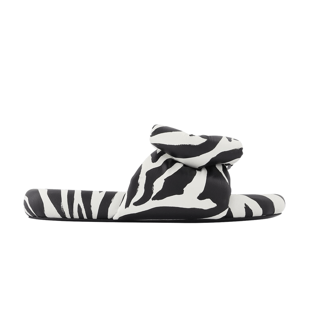 Off-White Wmns Padded Bow Sandal 'Zebra'