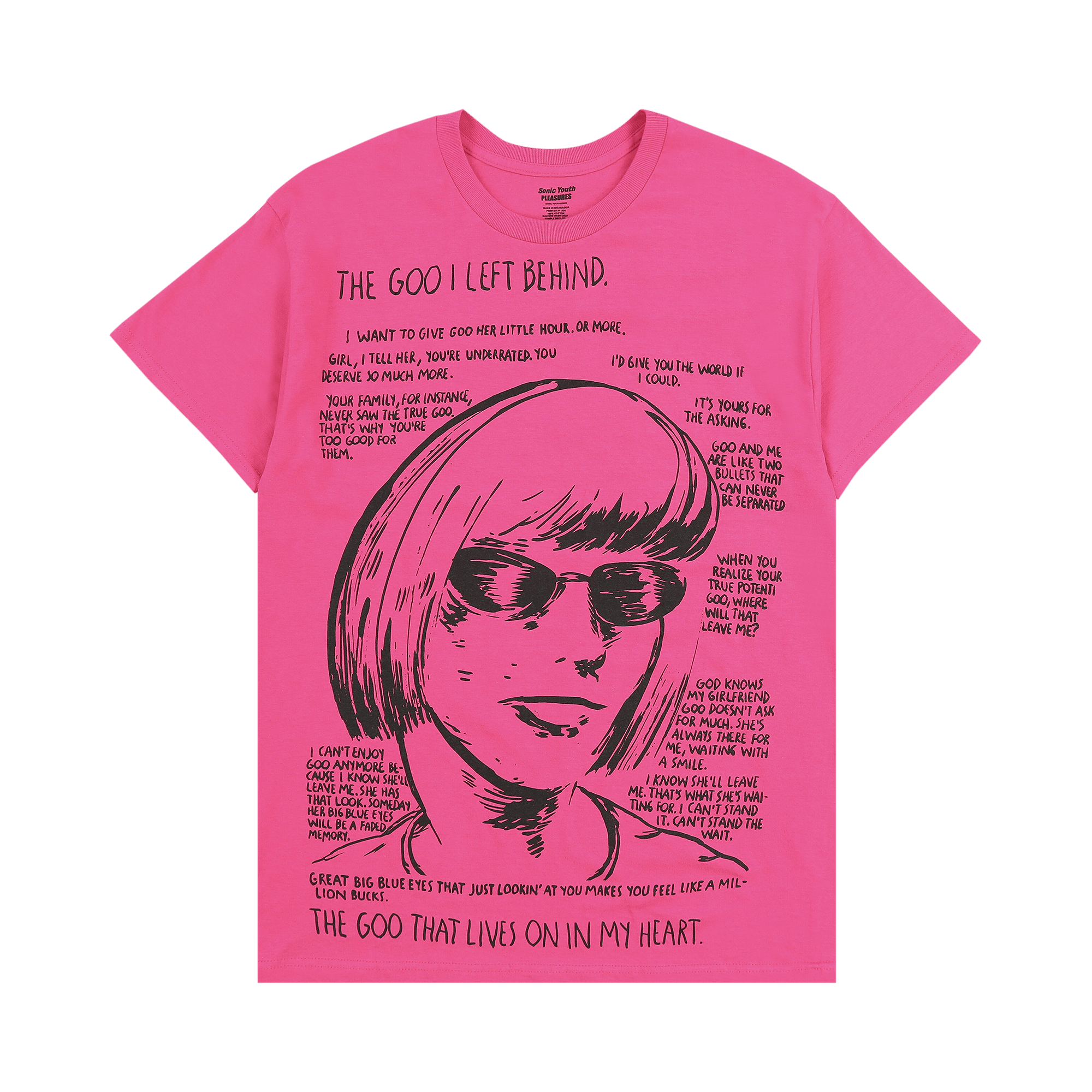 Pleasures The Goo T-Shirt 'Pink'
