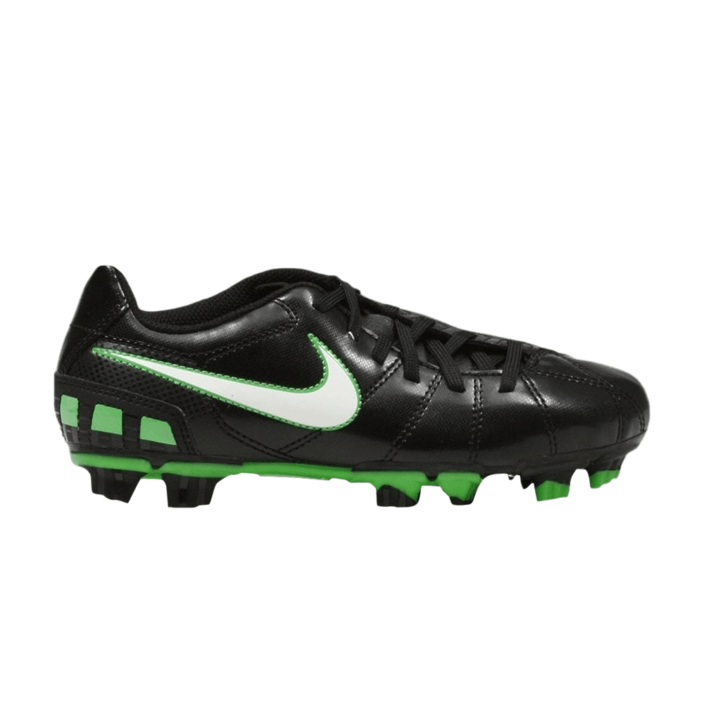 nike t90 black and green